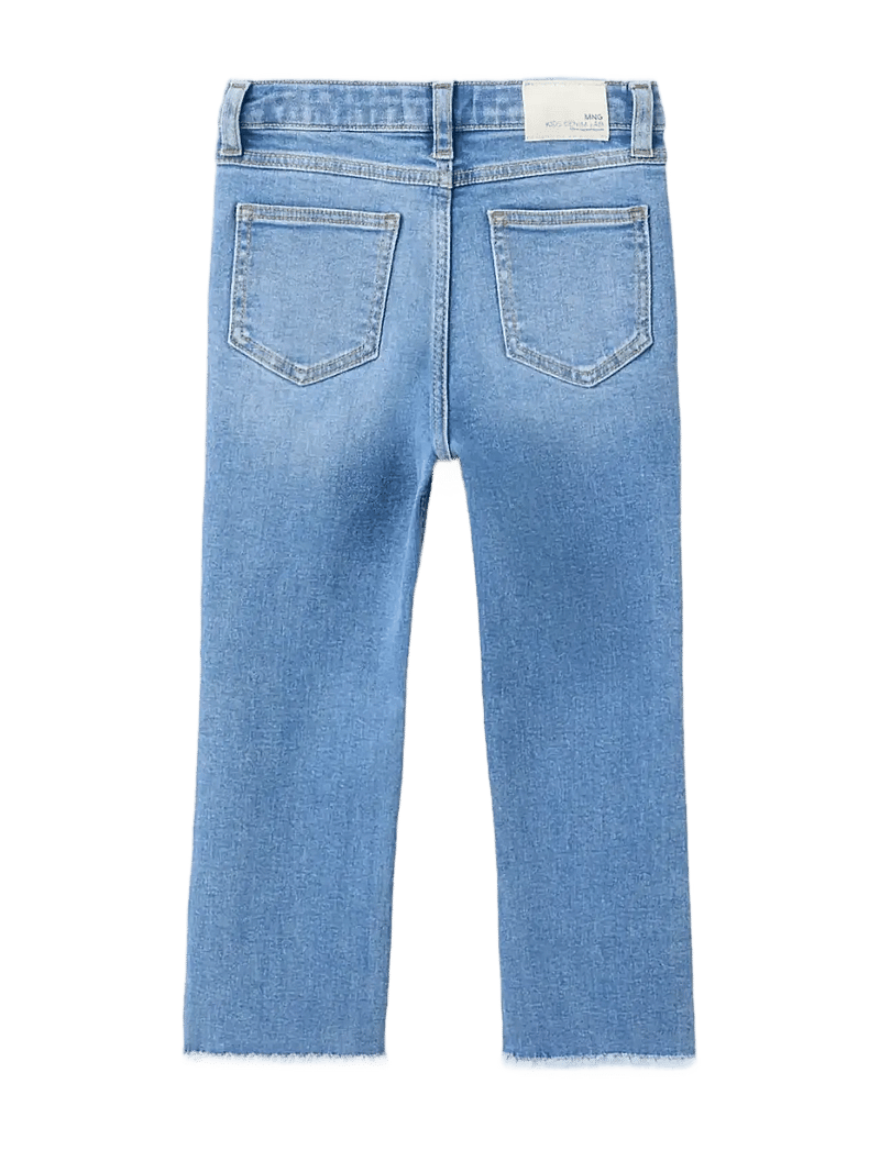 Mango - Frayed low-rise skinny jeans - skinny jeans - open blue - 2