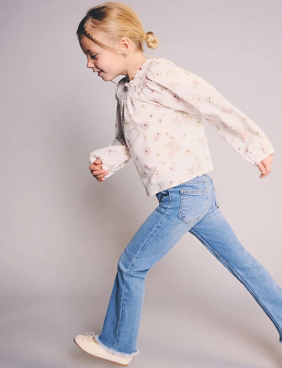 Mango - Frayed low-rise skinny jeans - skinny jeans - open blue - 0