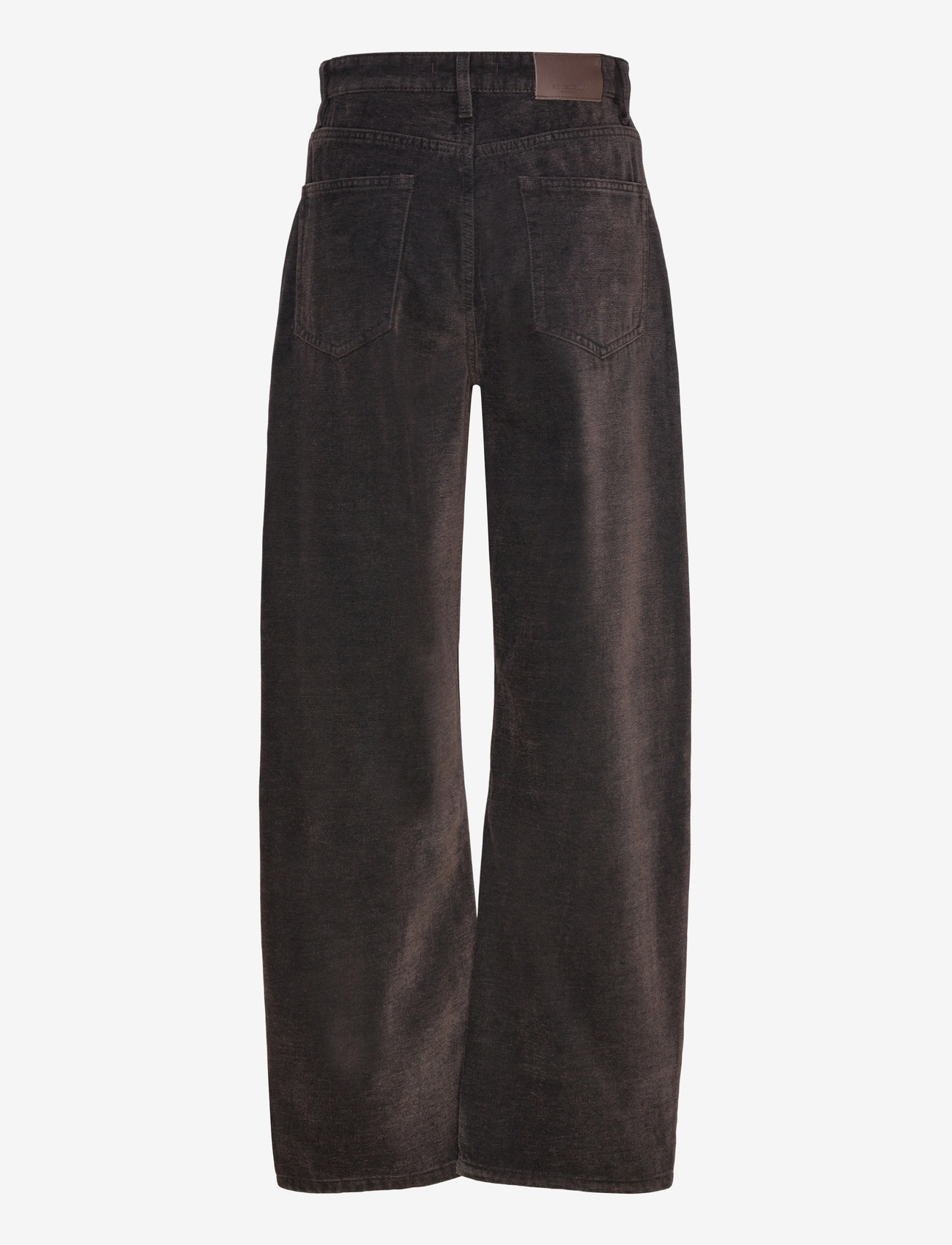 Mango - Velvet balloon jeans - jeans - dark brown - 2