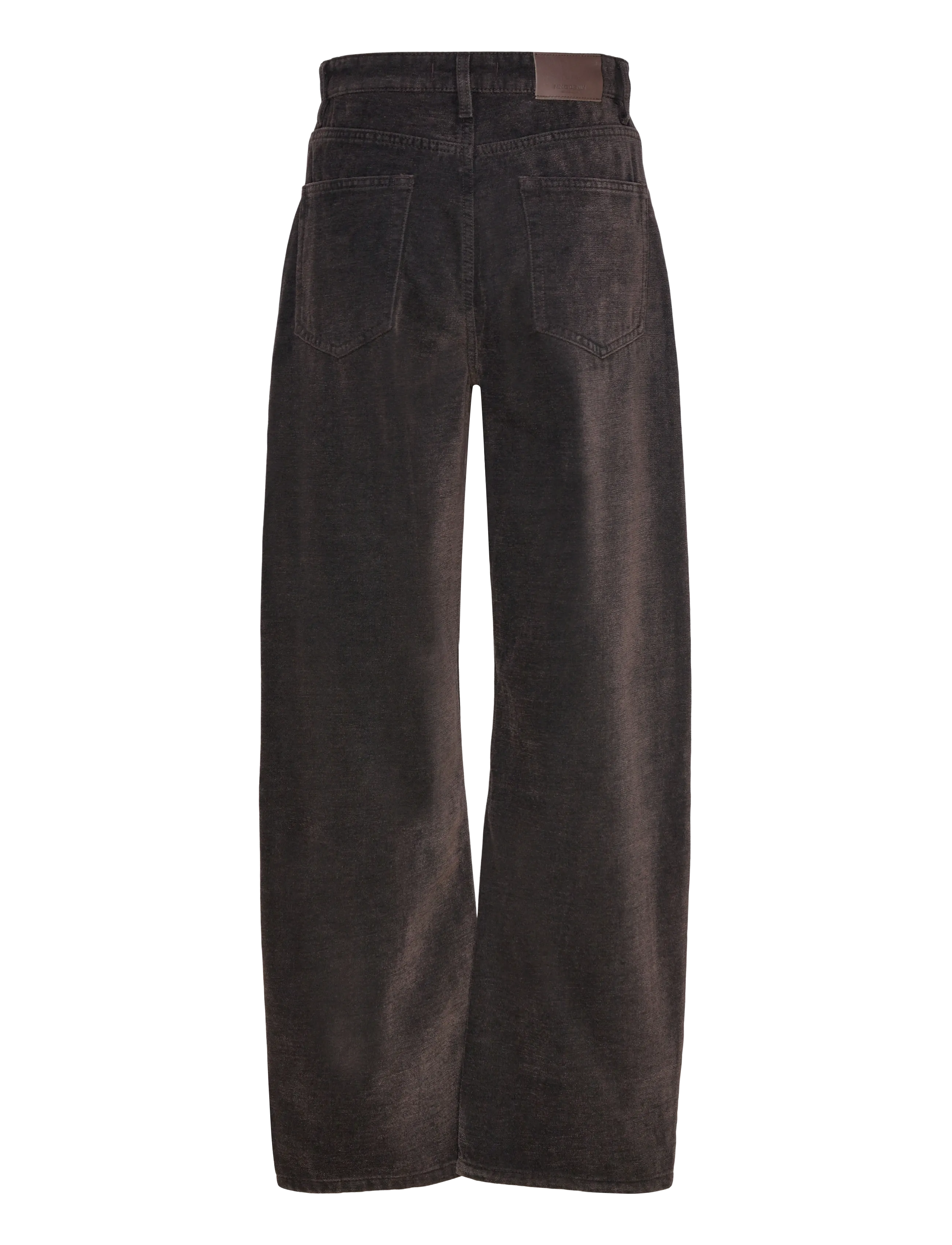 Mango - Velvet balloon jeans - barrel jeans - dark brown - 2
