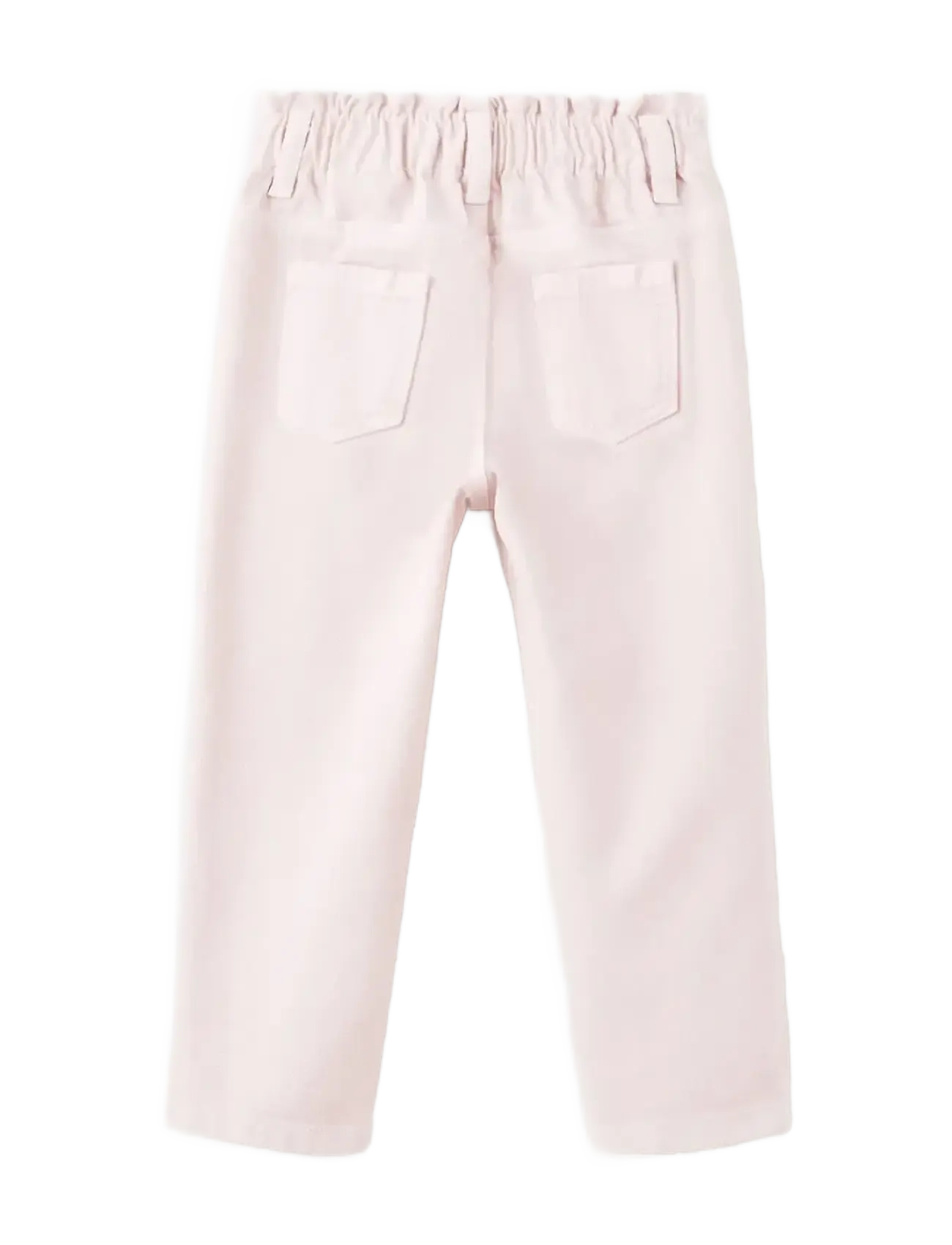 Mango - Paper bag jeans with buttons - regular jeans - pink - 1