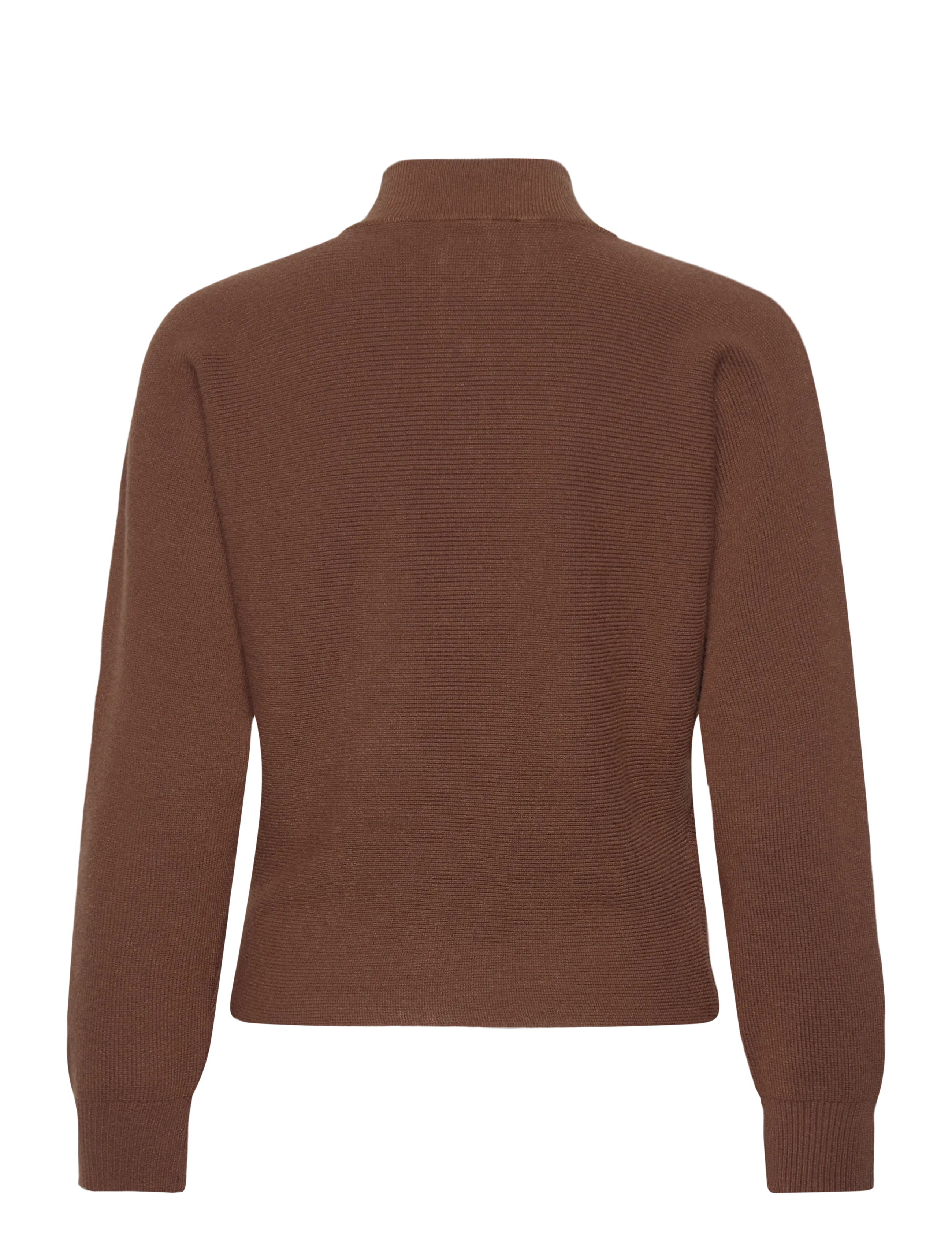 Mango - Turtleneck sweater with jewel buttons - striktrøjer - brown - 2