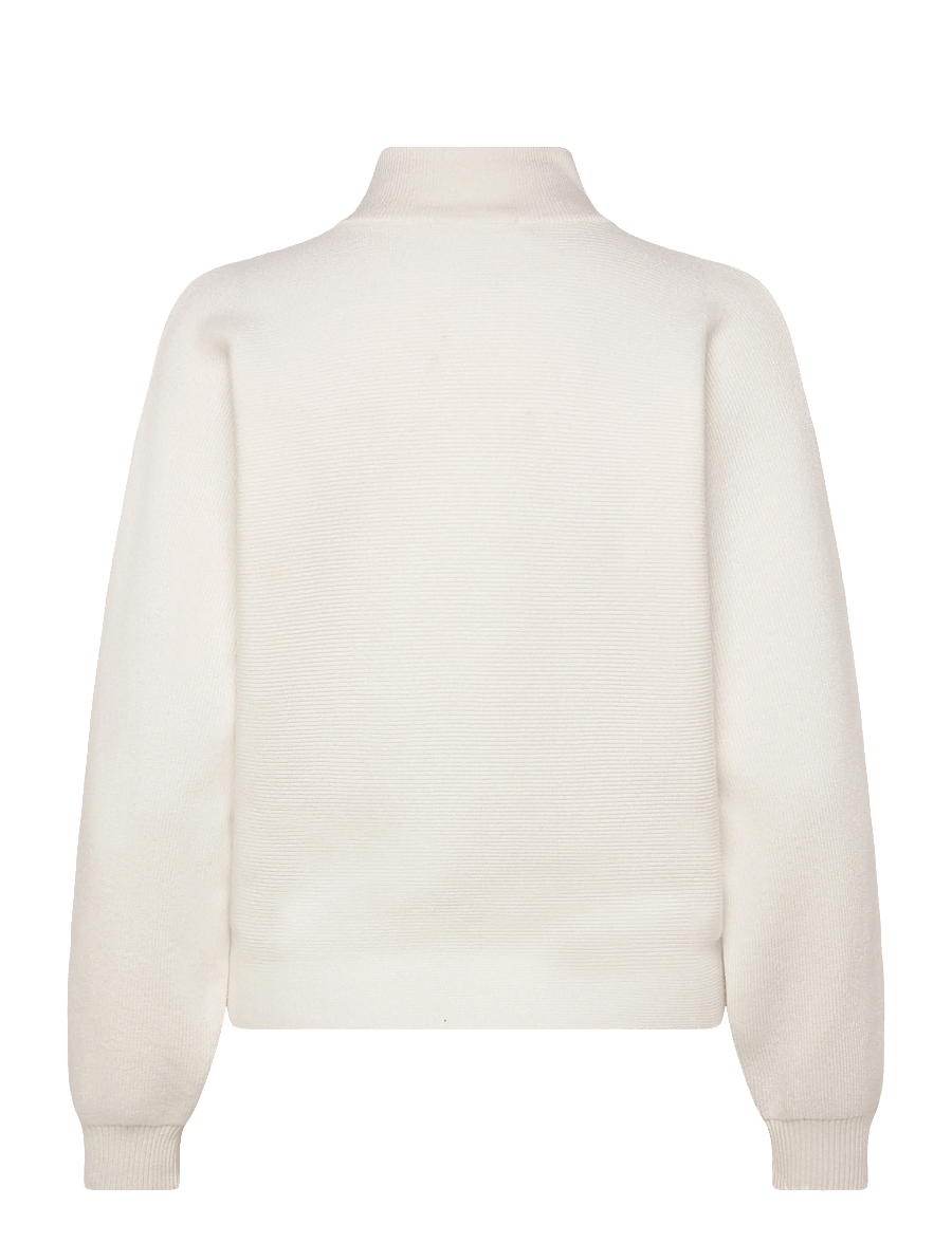 Mango - Turtleneck sweater with jewel buttons - striktrøjer - light beige - 2