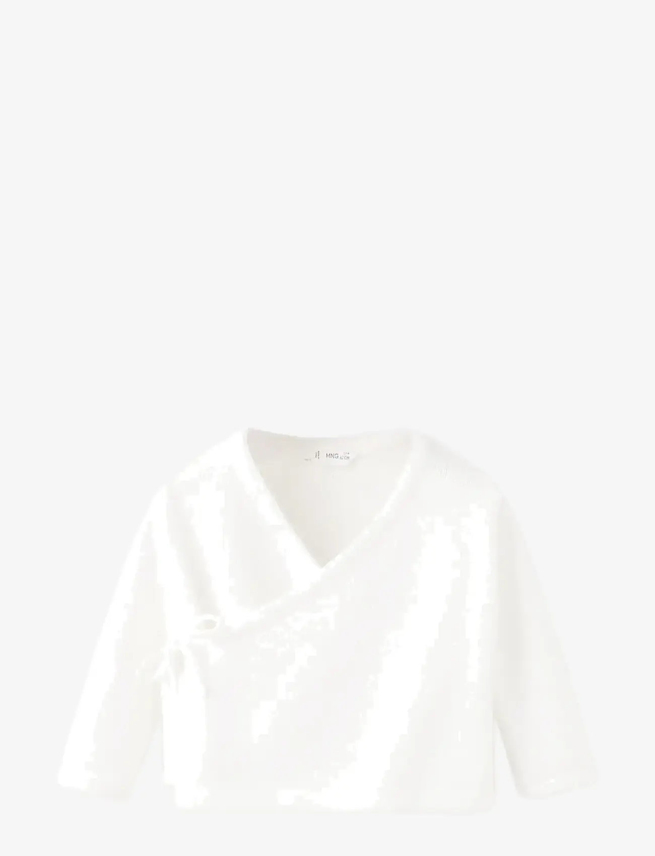 Mango - Double-breasted cardigan - natural white - 0