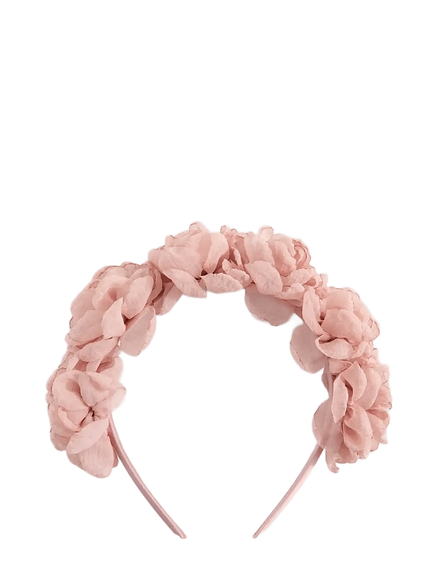 Mango - Flower hairband - pannat - lt-pastel pink - 0
