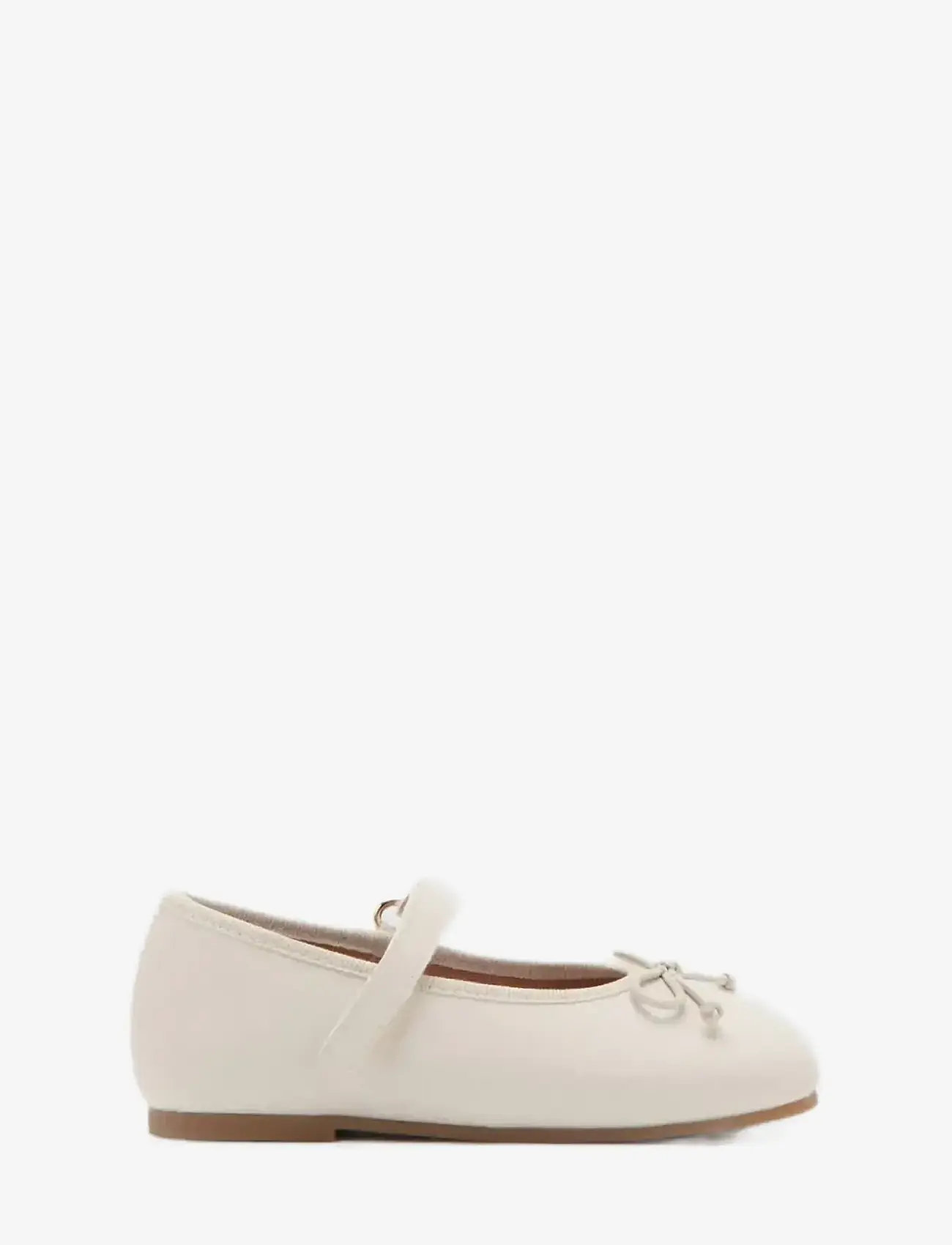 Mango - Ballerinas with strip and bow detail - natural white - 0