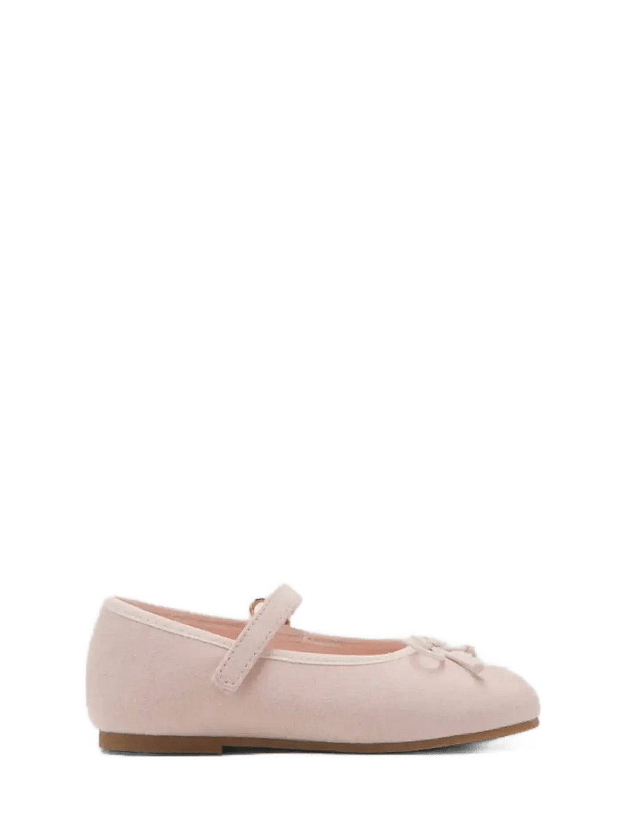 Mango - Bow ballerina - ballerinaer & slip ons - lt-pastel pink - 0