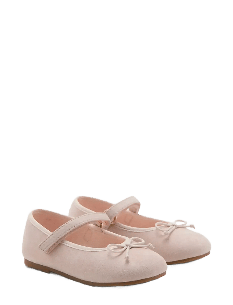 Mango - Bow ballerina - ballerinaer & slip ons - lt-pastel pink - 1