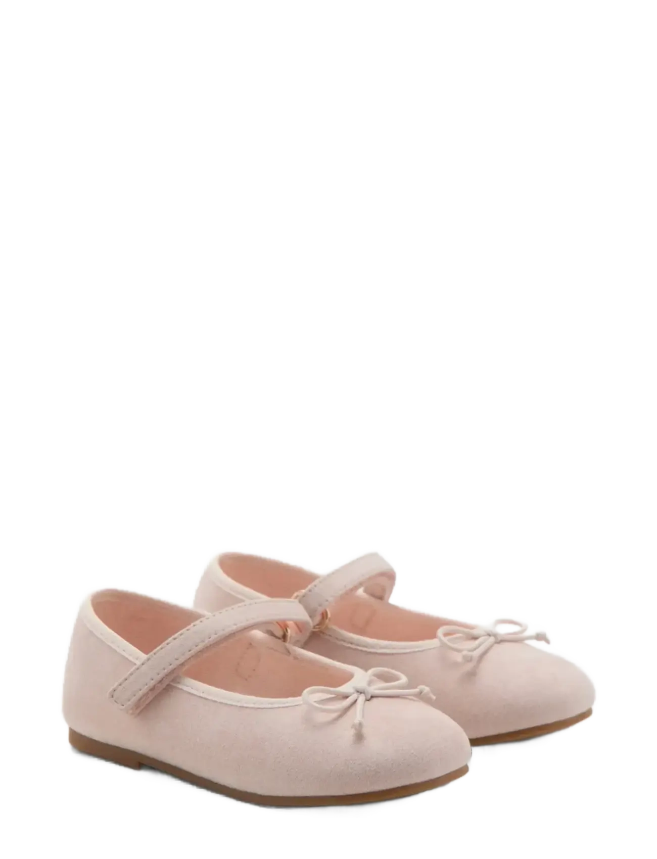 Mango - Bow ballerina - ballerinaer & slip ons - lt-pastel pink - 1