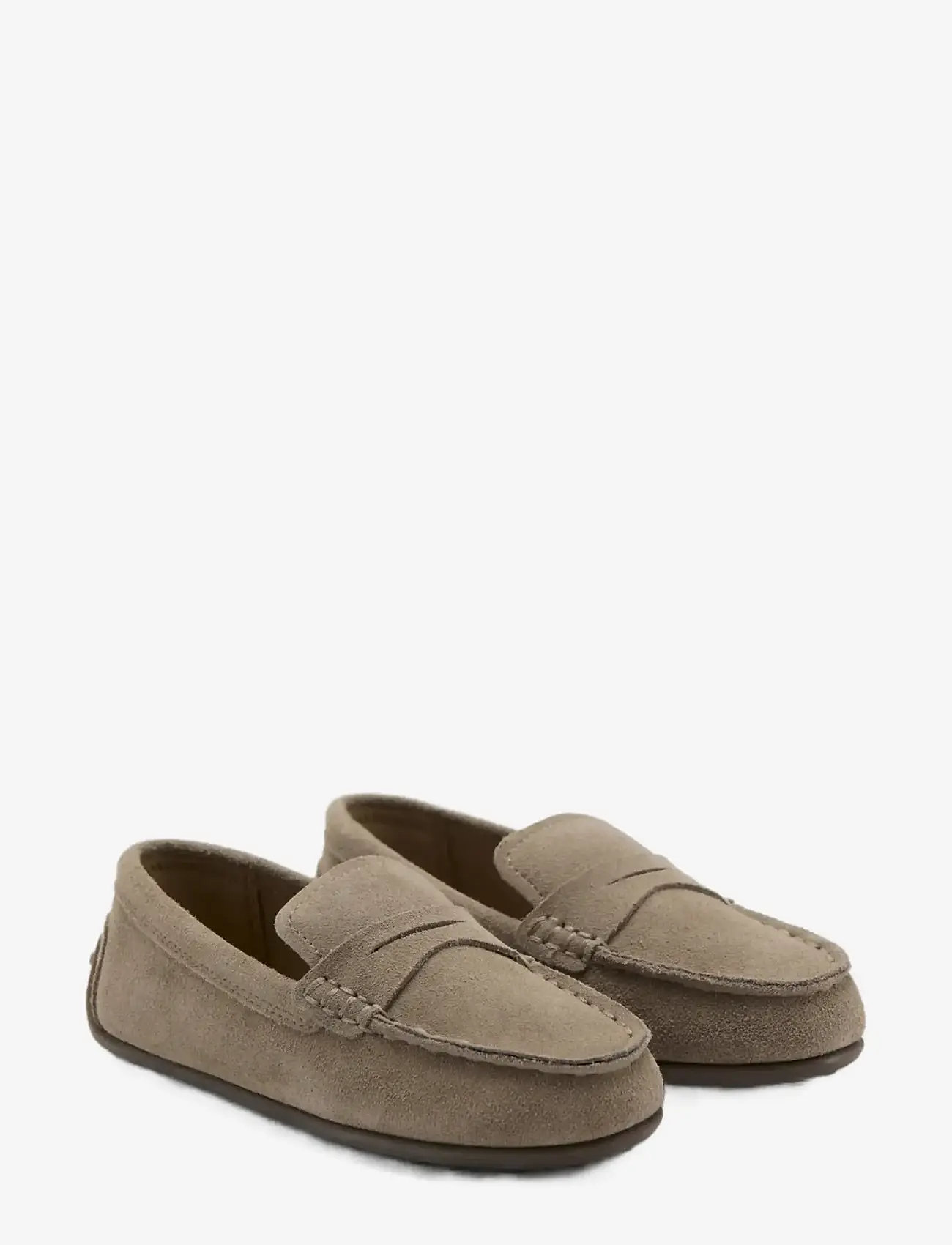Mango - Leather loafers - lt pastel brown - 1