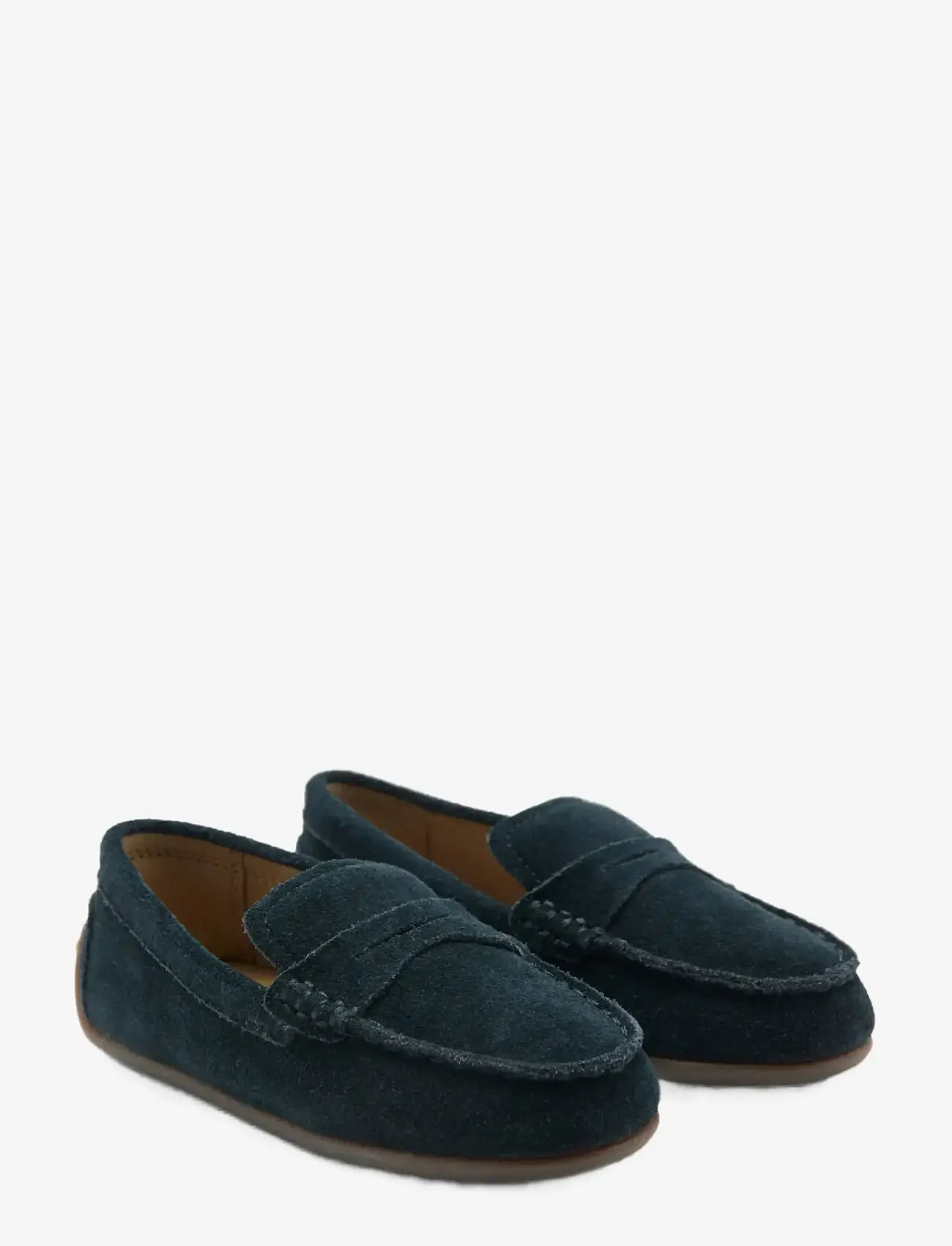 Mango - Leather loafers - medium blue - 1