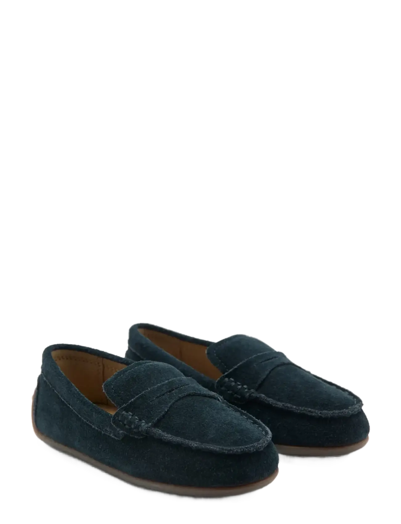 Mango - Leather loafers - låga sneakers - medium blue - 1