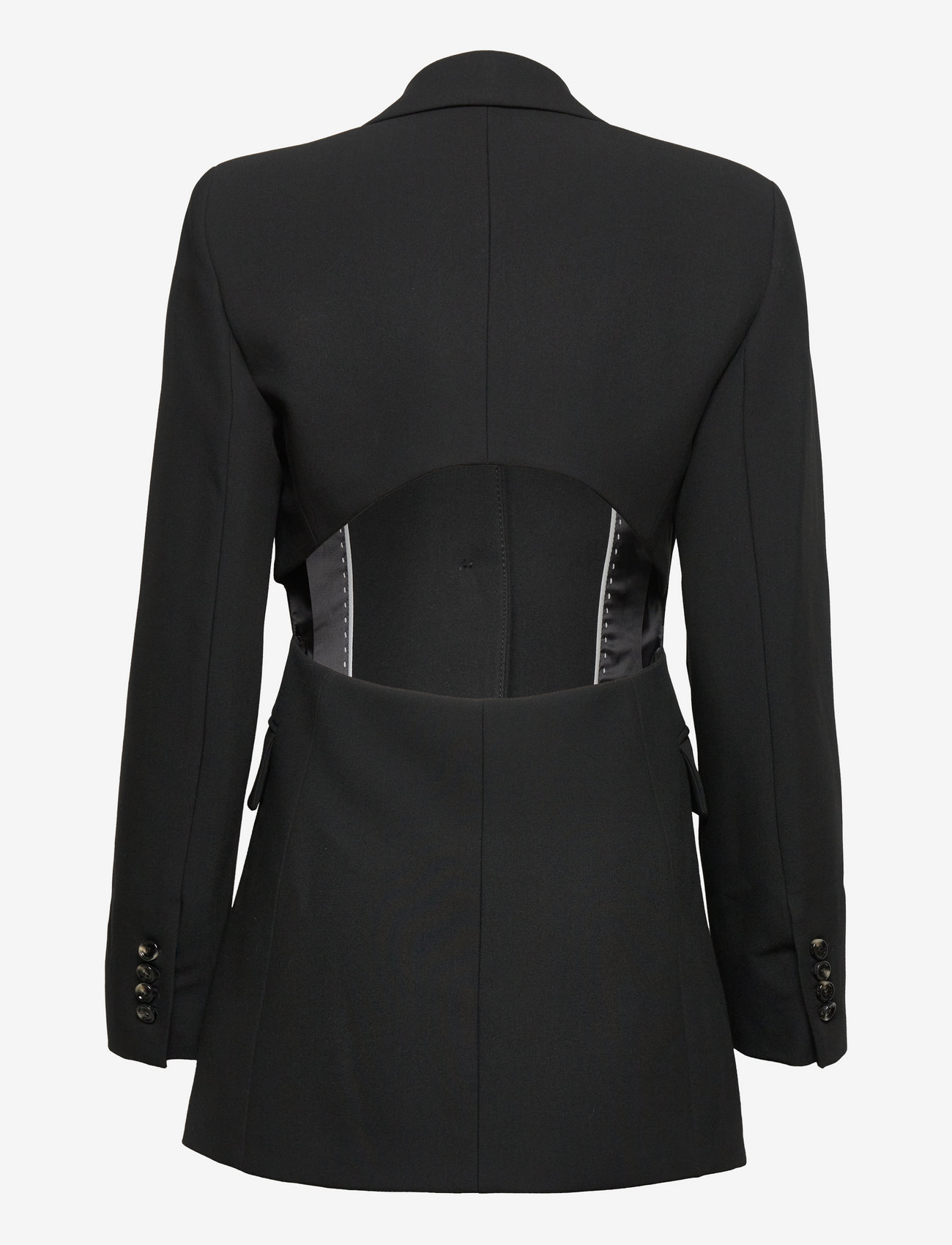 Mango - Structured jacket with cut-out - black - 1