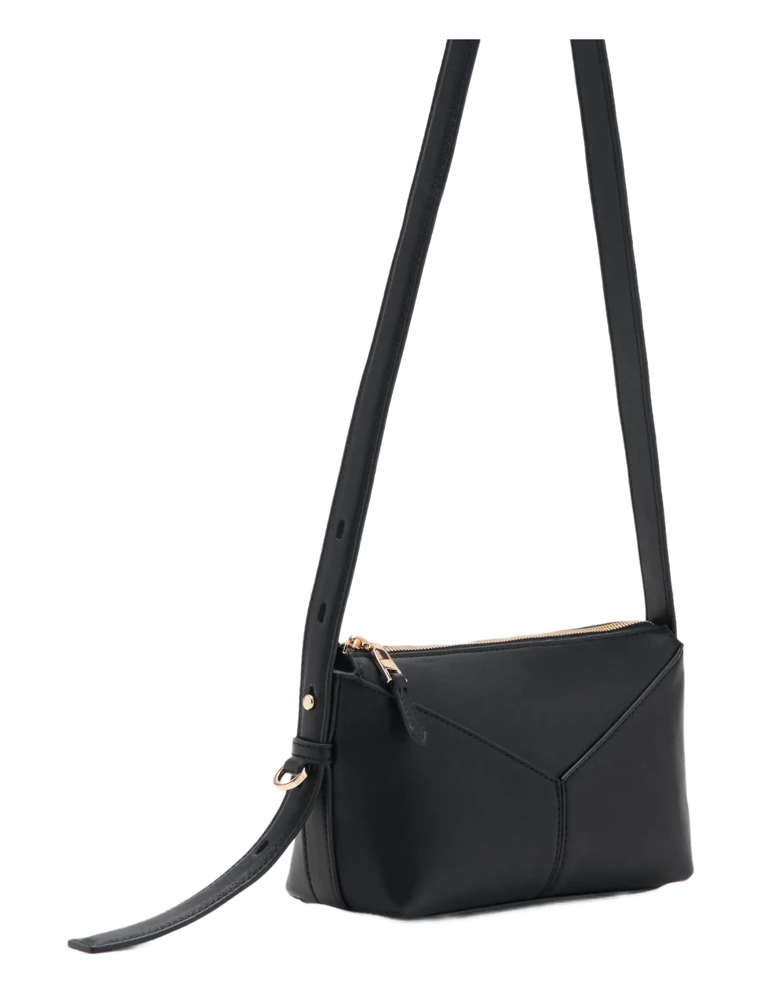Mango - Rectangular crossbody bag - accessories - black - 1