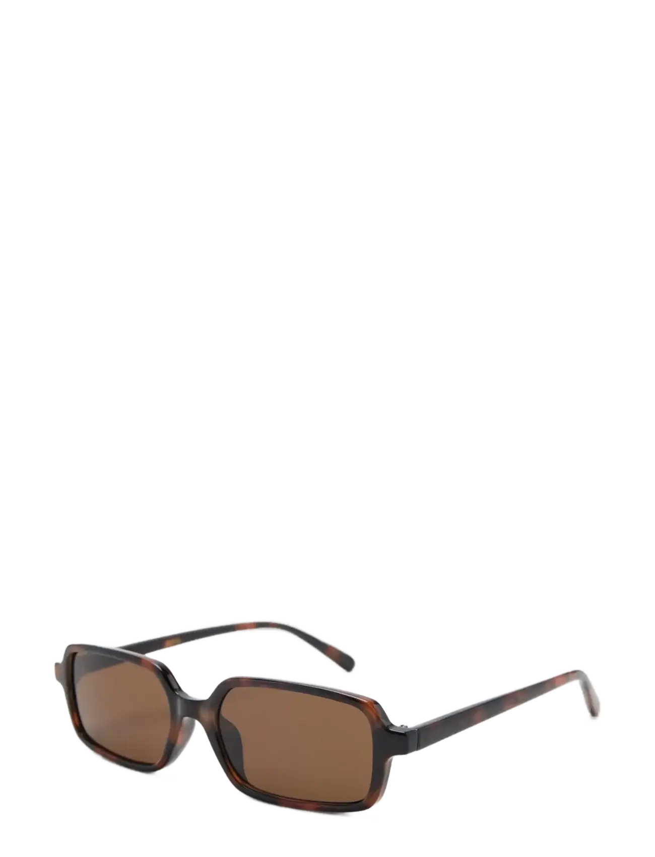 Mango - Semi-transparent frame sunglasses - laveste priser - dark brown - 1