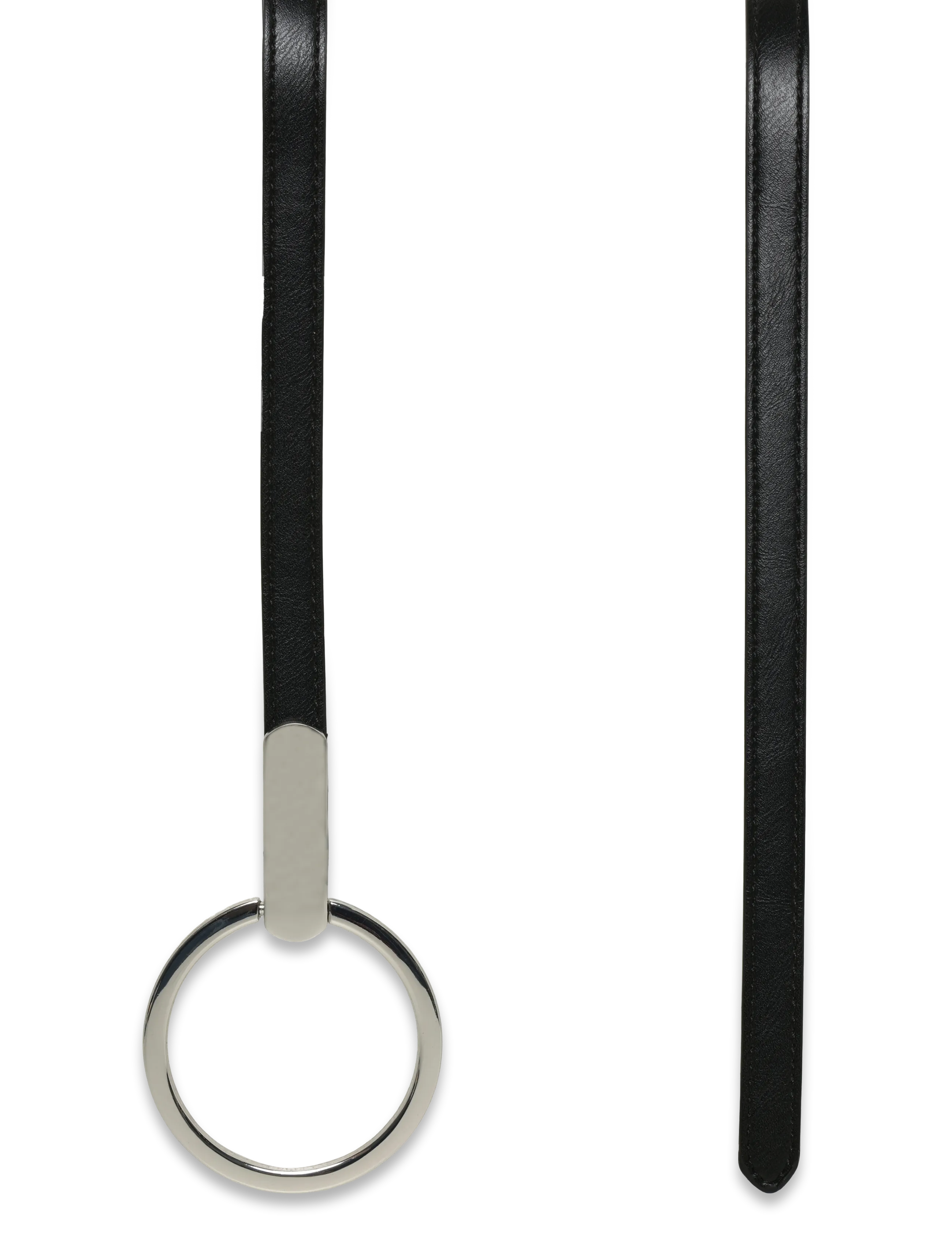 Mango - Thin belt with maxi-buckle - vardagsskärp - black - 1