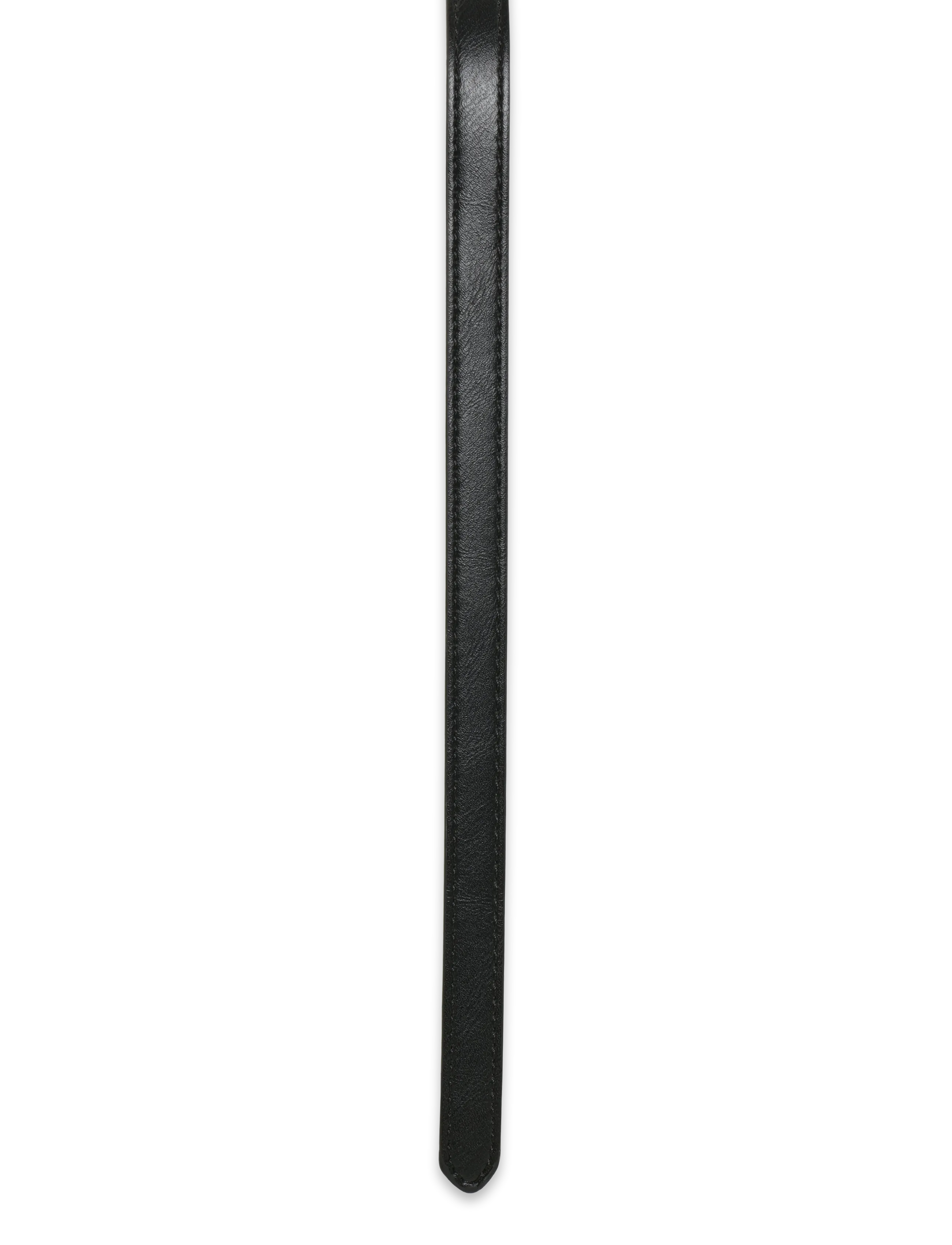 Mango - Thin belt with maxi-buckle - vardagsskärp - black - 2
