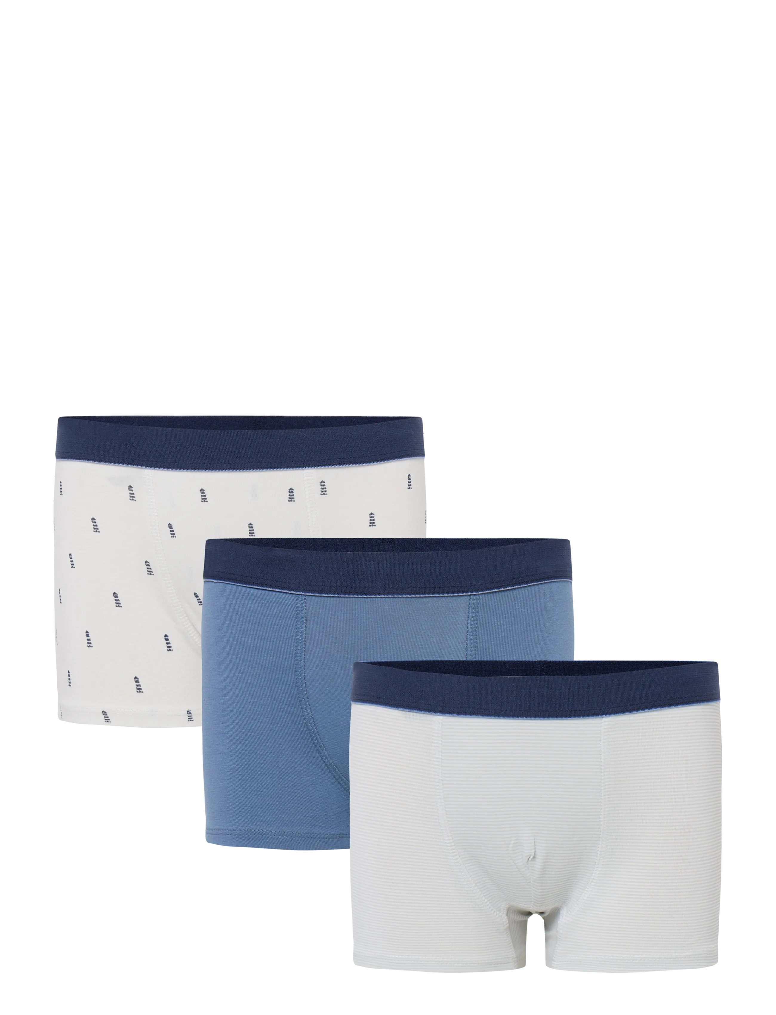 MANGO 3-Pack Combined Briefs Blau - 5-6 - Kinder