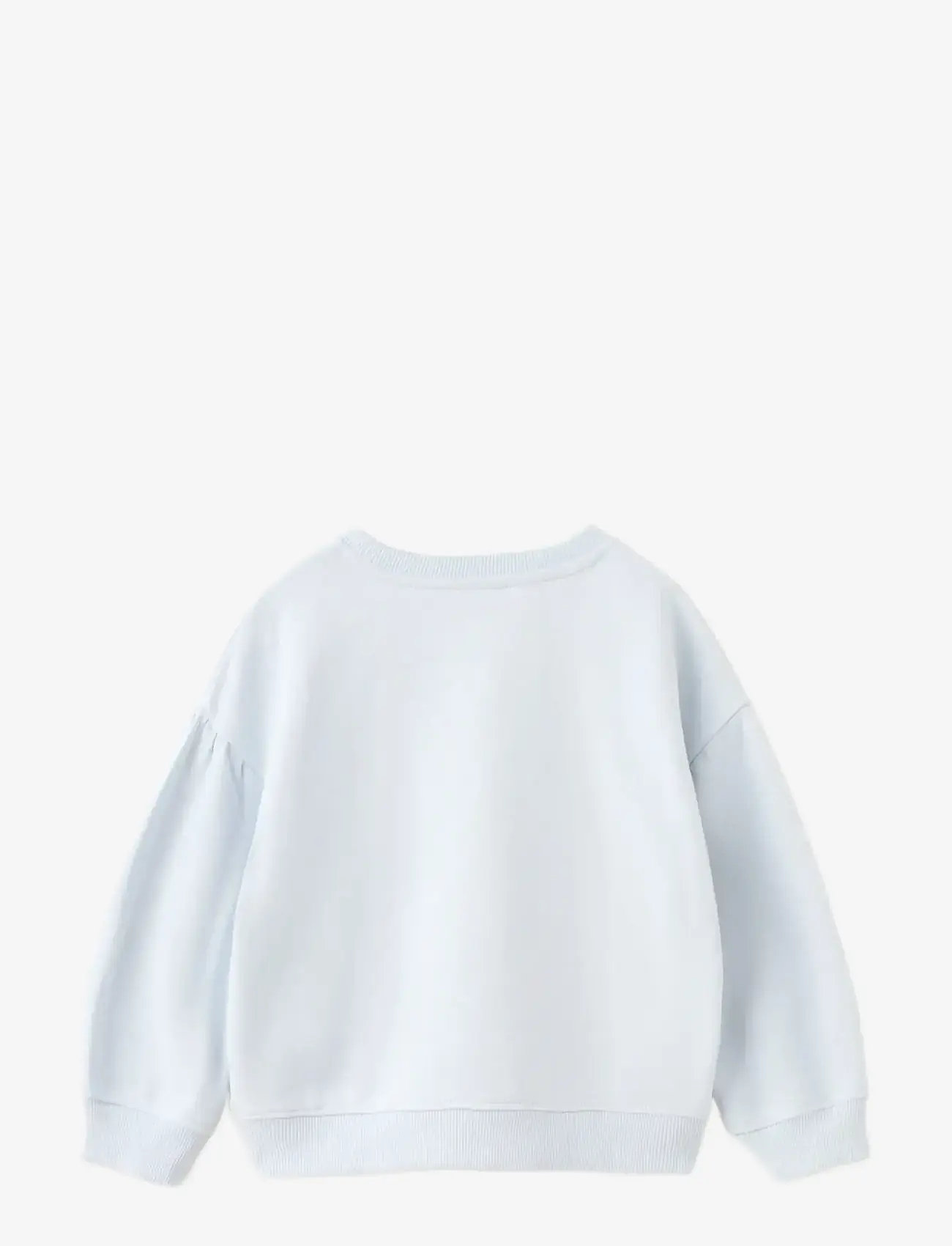 Mango - Seal print sweatshirt - sweatshirts - lt-pastel blue - 1