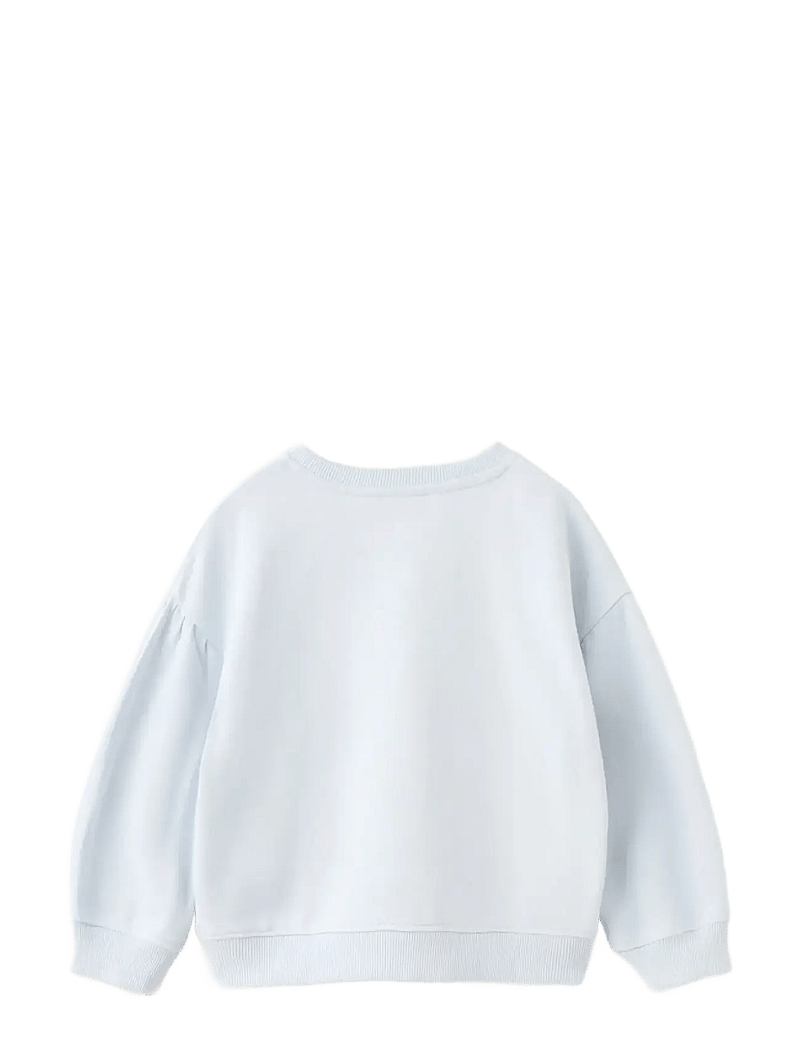 Mango - Seal print sweatshirt - sweatshirts - lt-pastel blue - 1