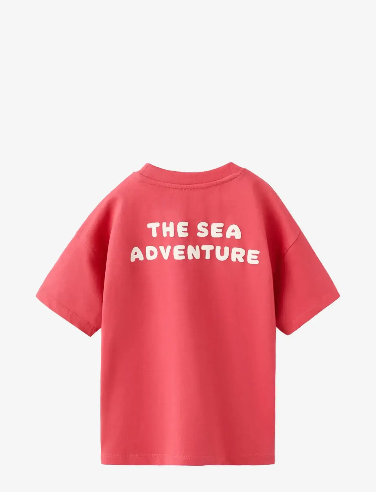 Mango - Cotton printed T-shirt - kortærmede t-shirts - red - 1