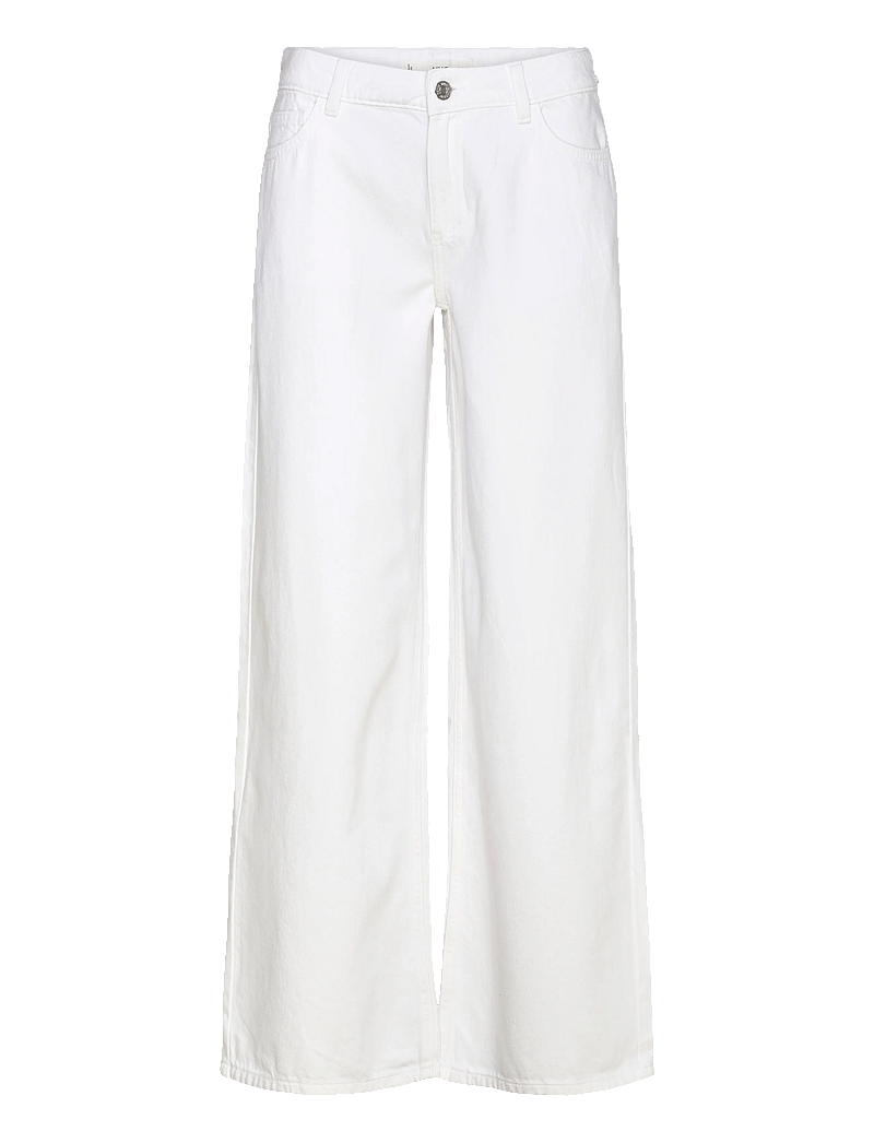 Mango - Jean wide leg removable scarf - brede jeans - natural white - 3