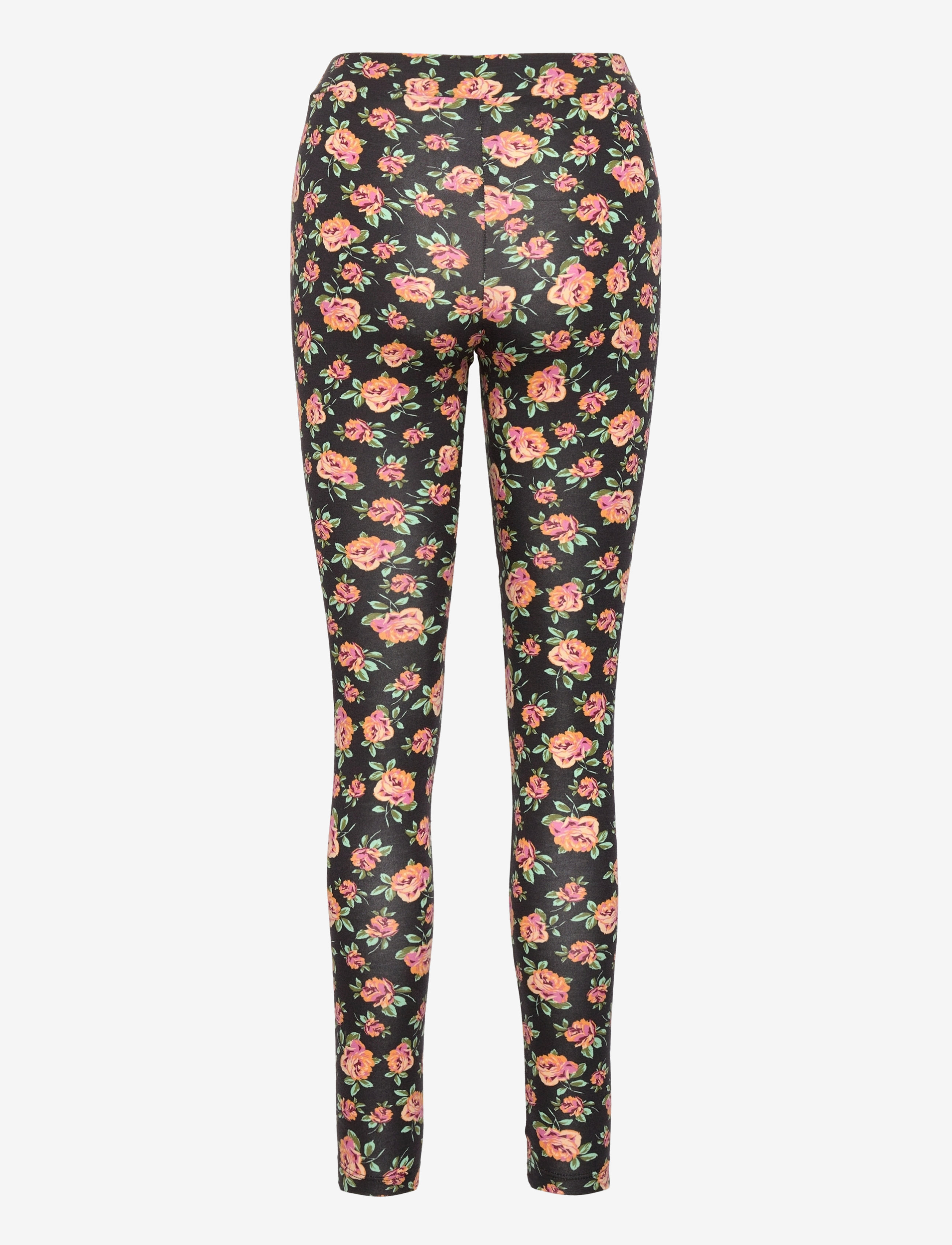 Mango - Floral print leggings - die niedrigsten preise - black - 1