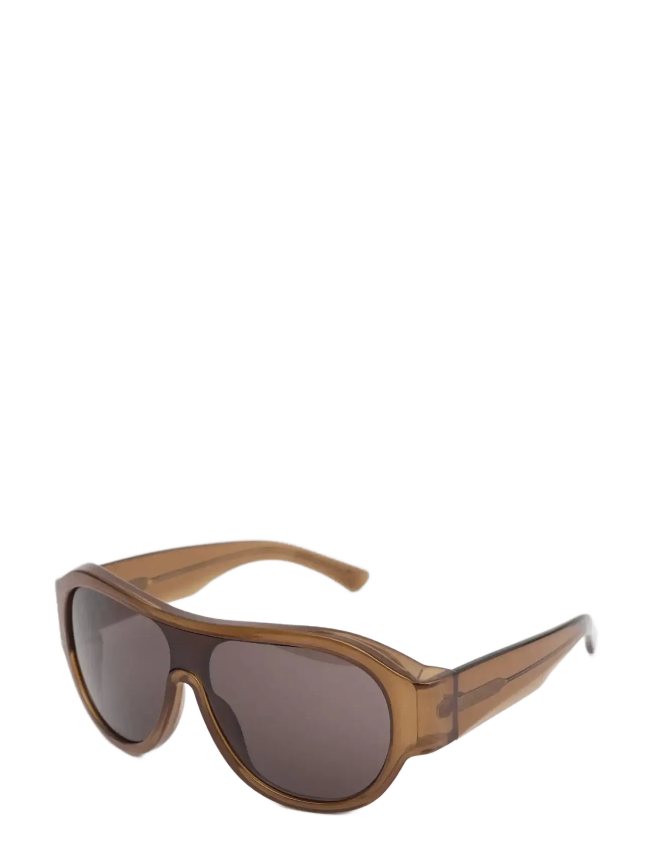 Mango - Aviator sunglasses with plastic frame - lowest prices - brown - 1
