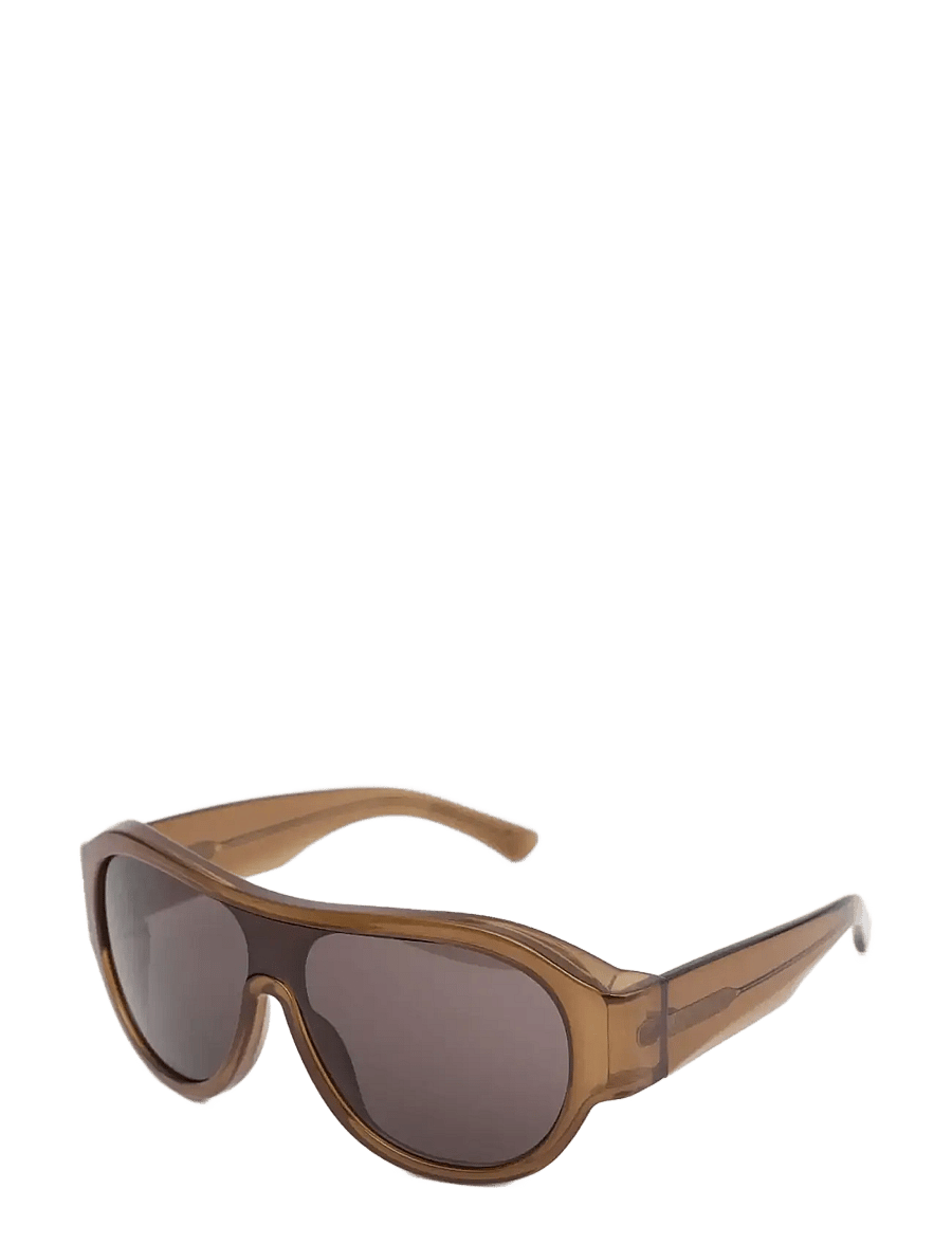 Mango - Aviator sunglasses with plastic frame - aviator solbriller - brown - 1