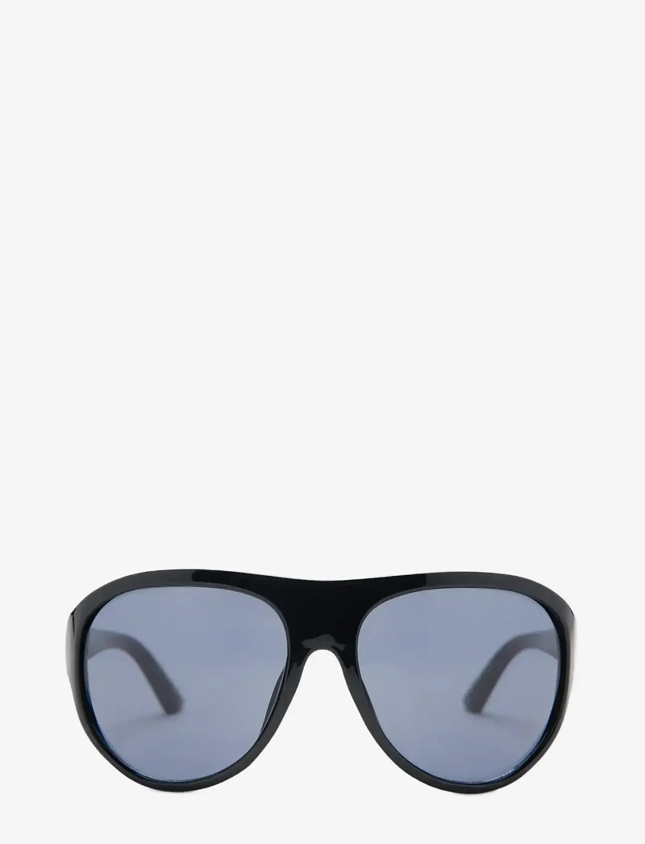 Mango - Resin frame sunglasses - runde form - black - 0