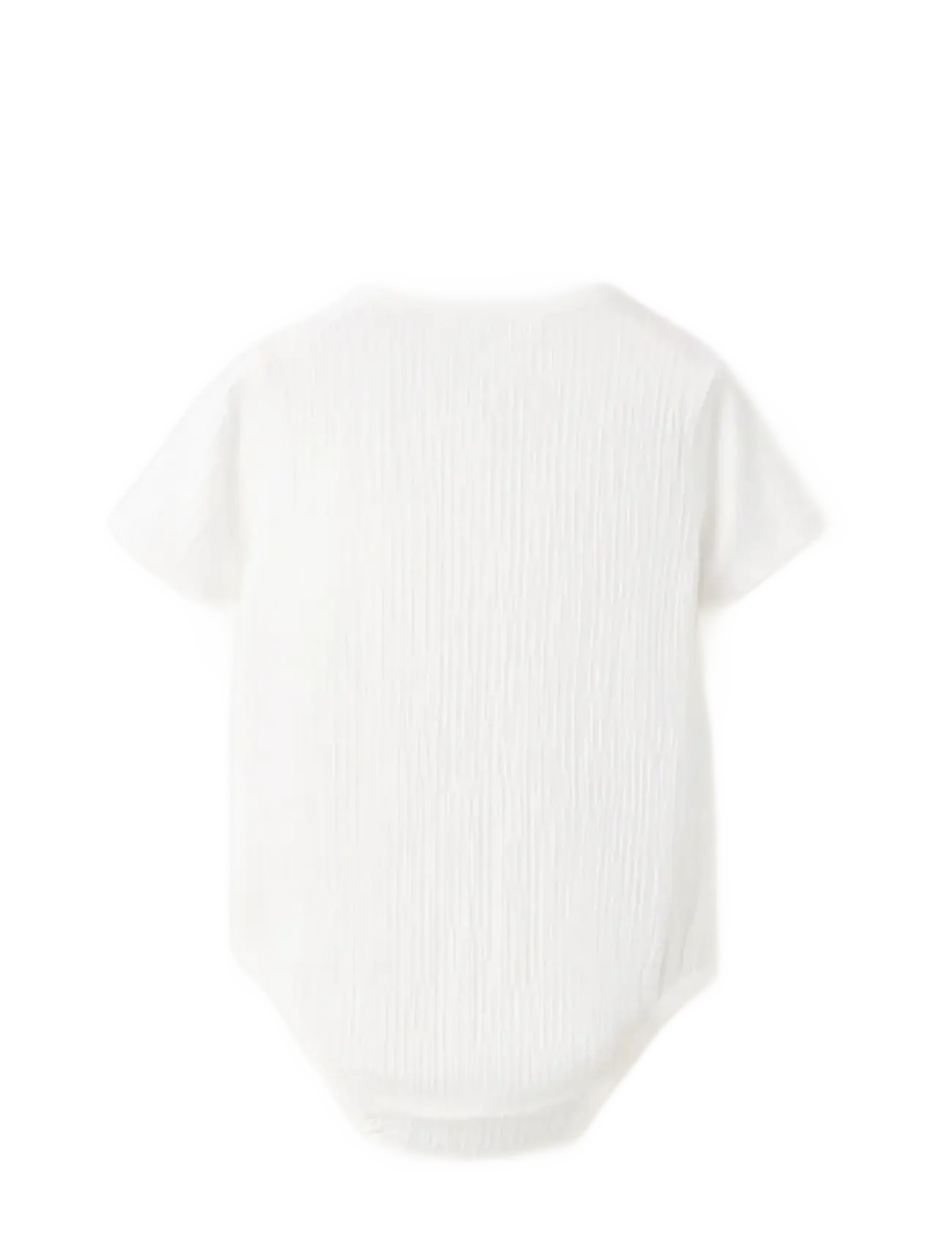 Mango - Cotton bodysuit buttons - kortermede bodyer - natural white - 1