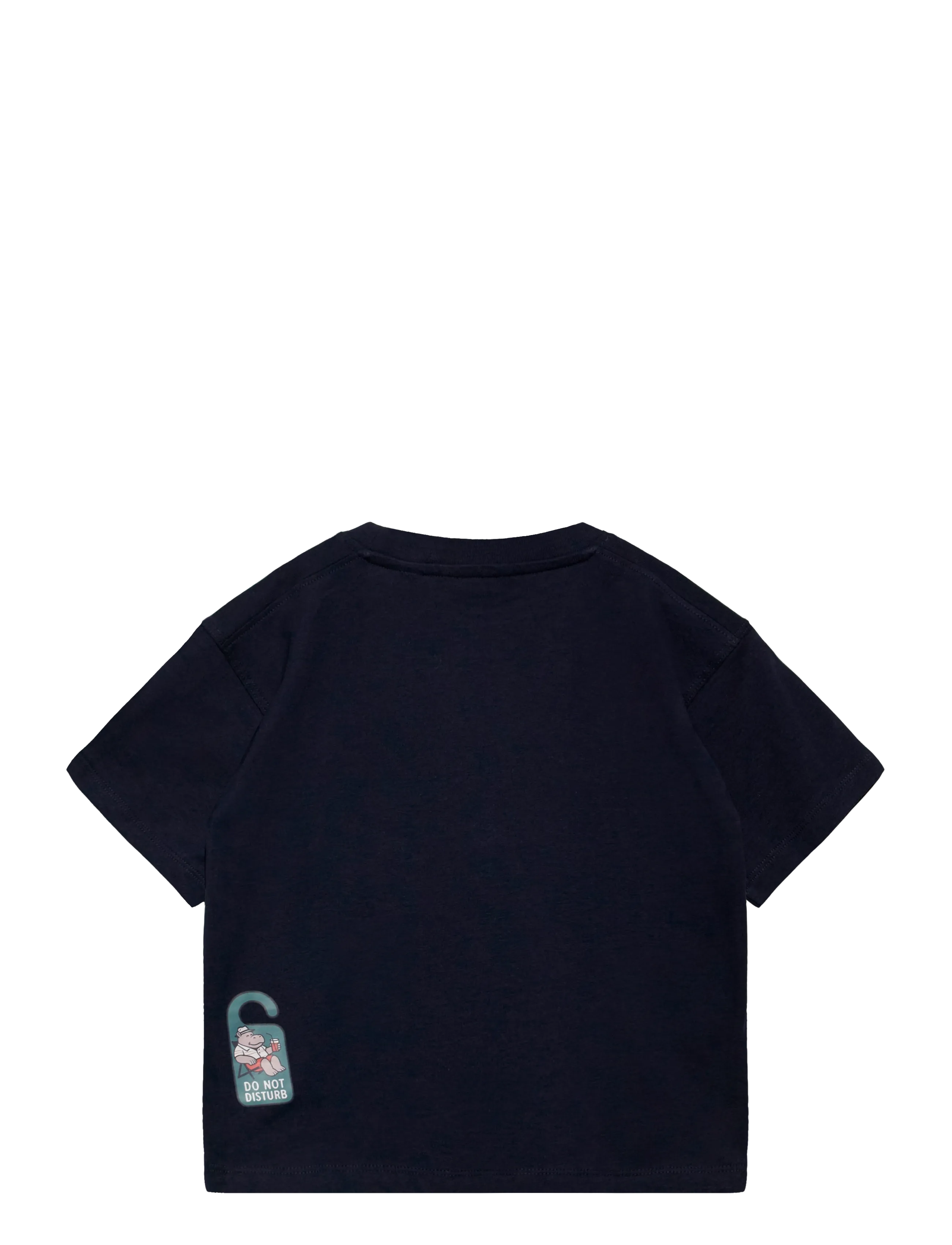 Mango - Printed cotton-blend t-shirt - lühikeste varrukatega t-särgid - navy - 1
