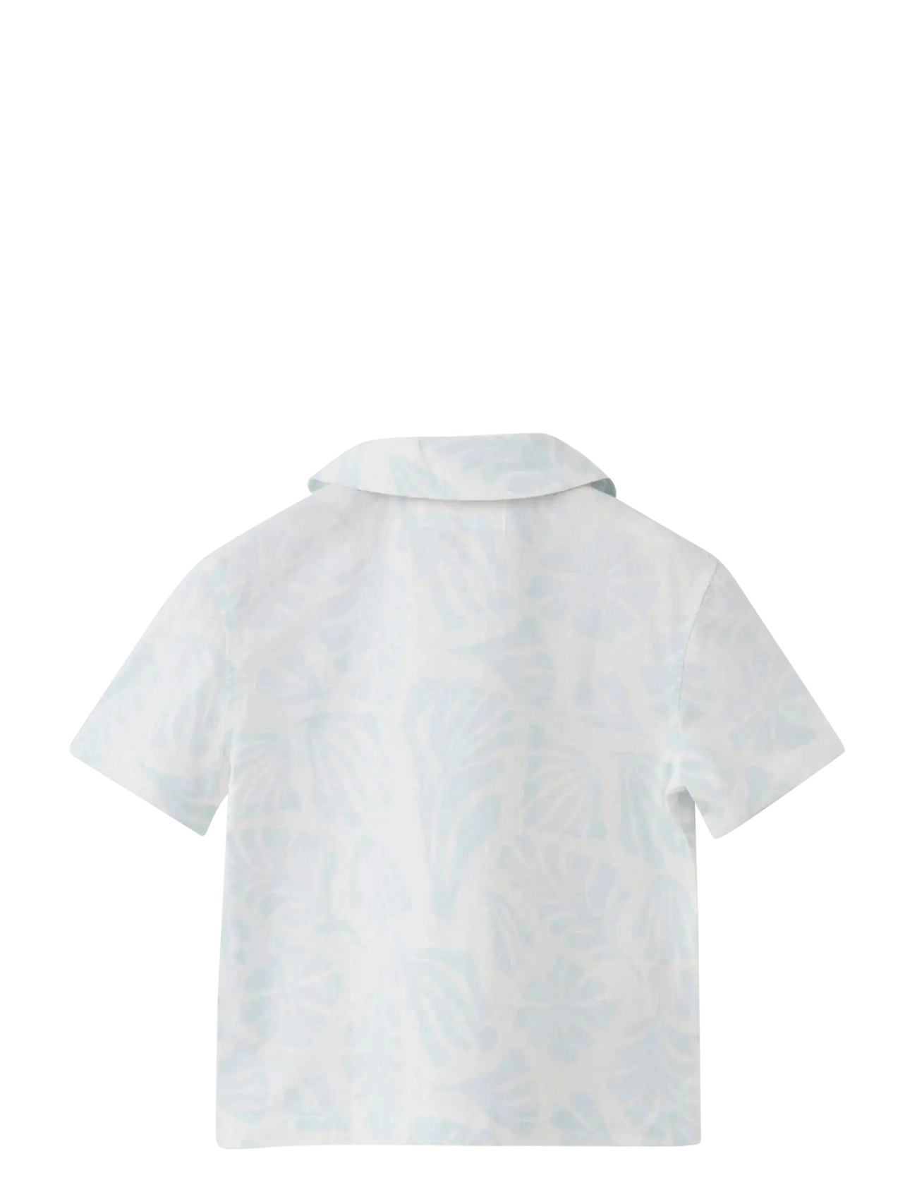 Mango - Printed short-sleeved shirt - kurzärmlige hemden - white - 1