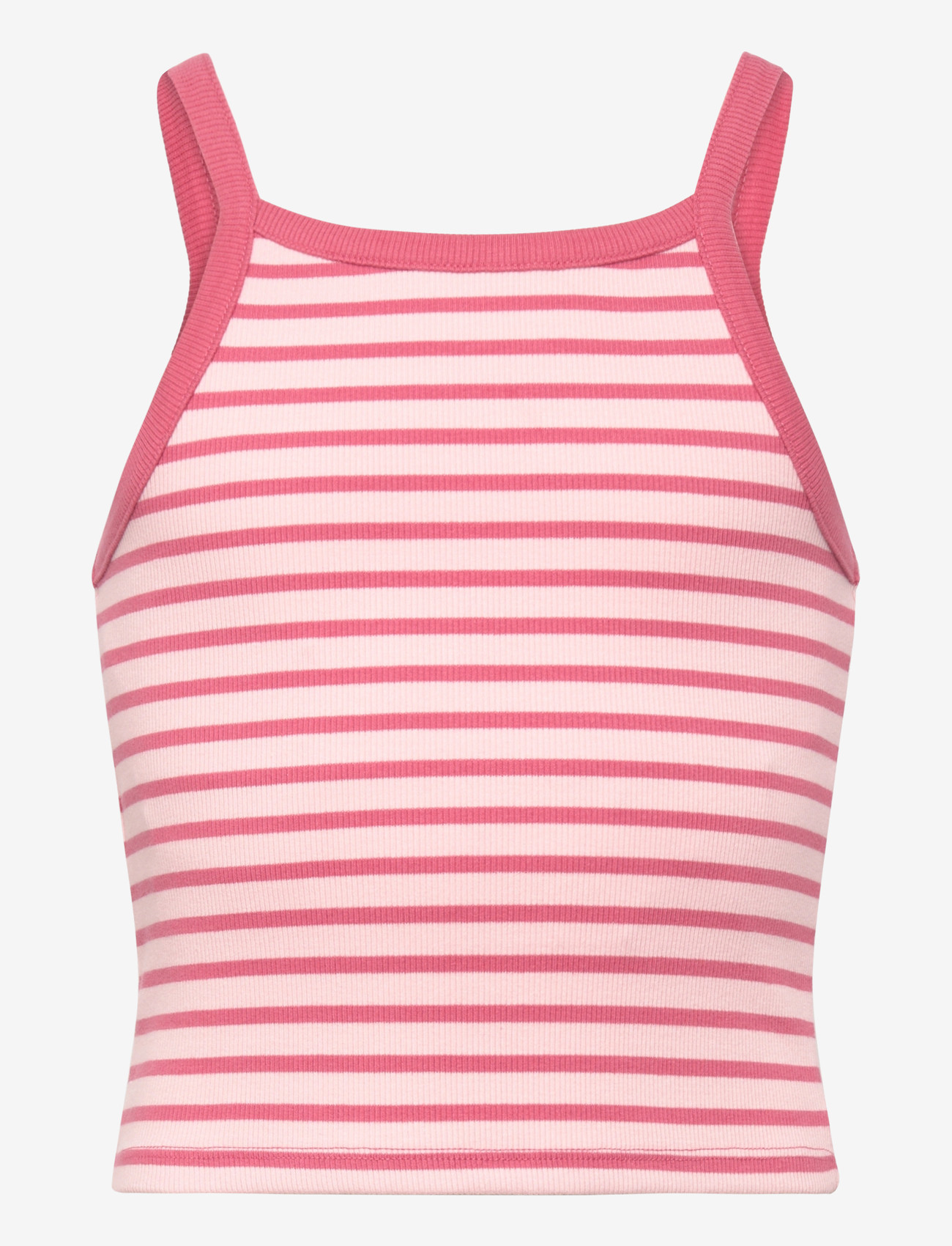 Mango - Striped strap T-shirt - Ærmeløs undertrøje - pink - 0