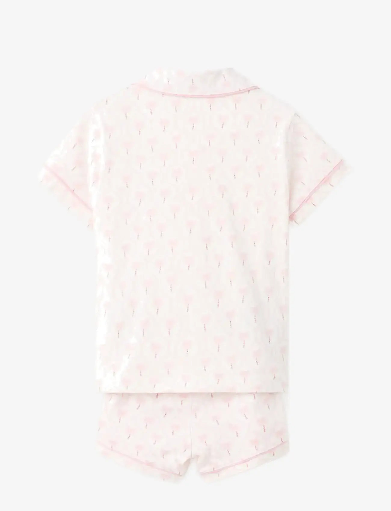 Mango - Printed short pyjamas - sets - pink - 1