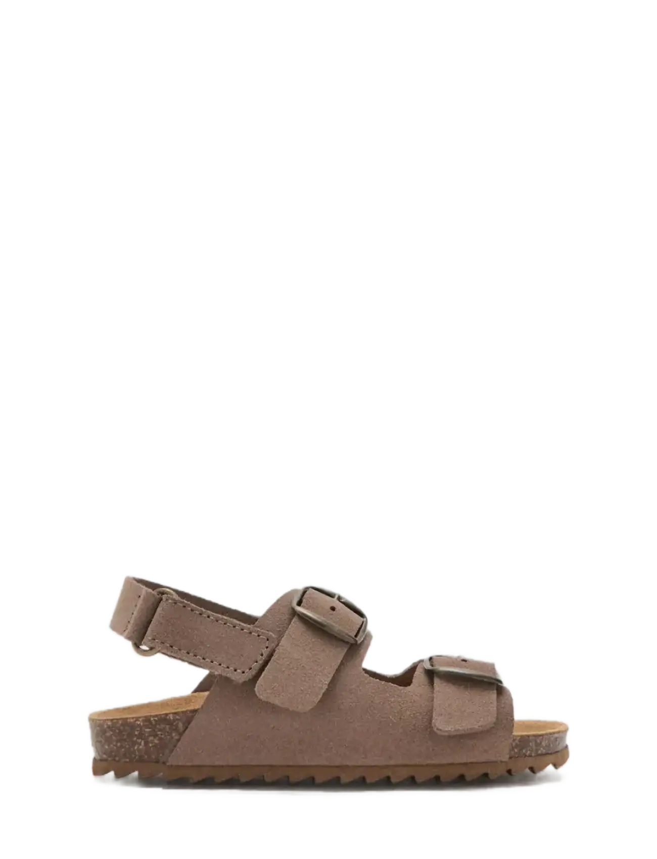 MANGO Buckles Leder Sandale Braun - 27 - Kinder
