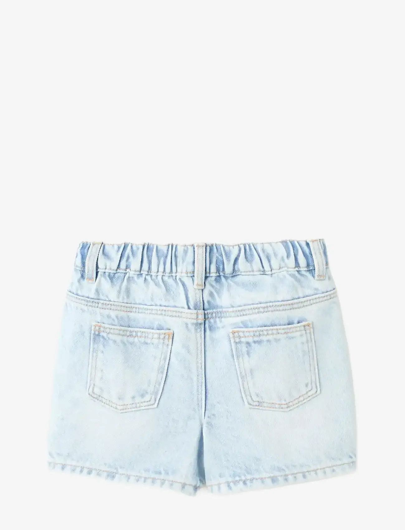 Mango - Denim bermuda shorts with drawstring - jeansshorts - open blue - 2