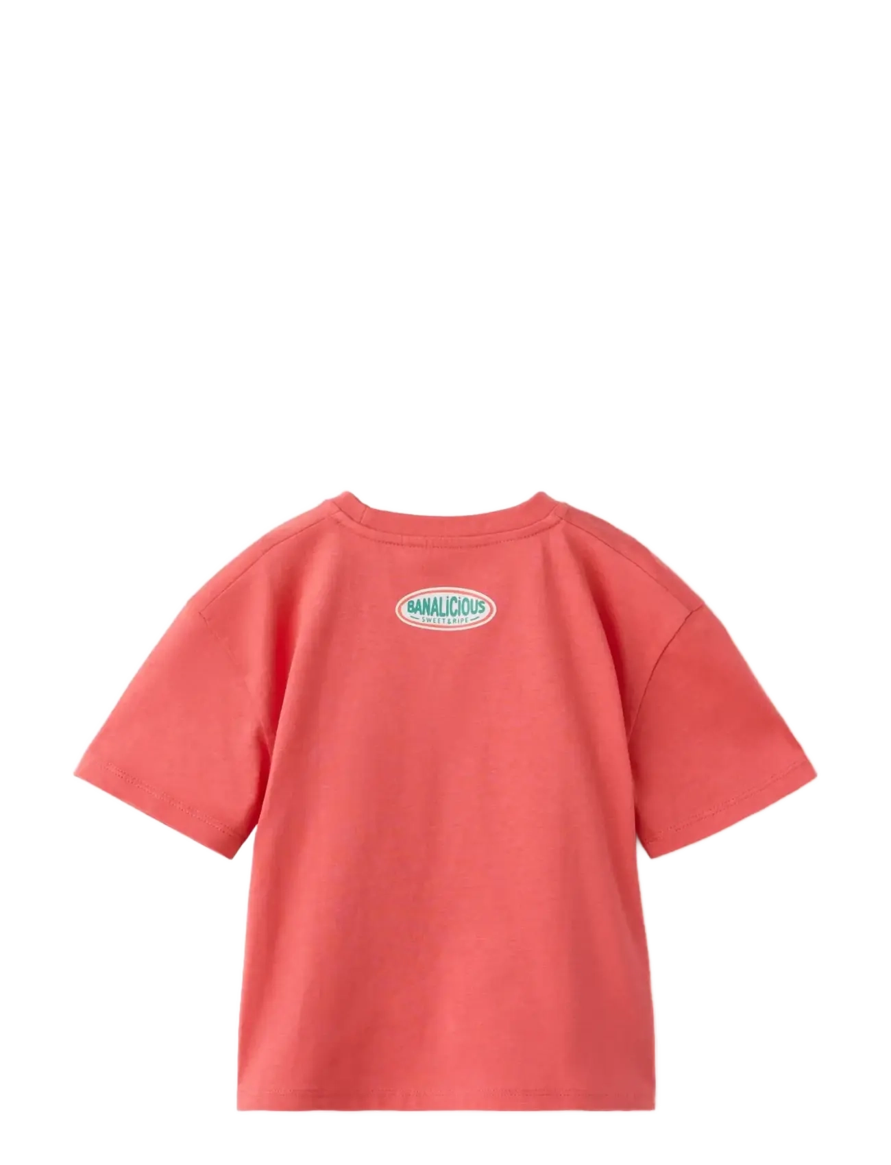 Mango - Printed cotton-blend t-shirt - kortärmade t-shirts - bright red - 1
