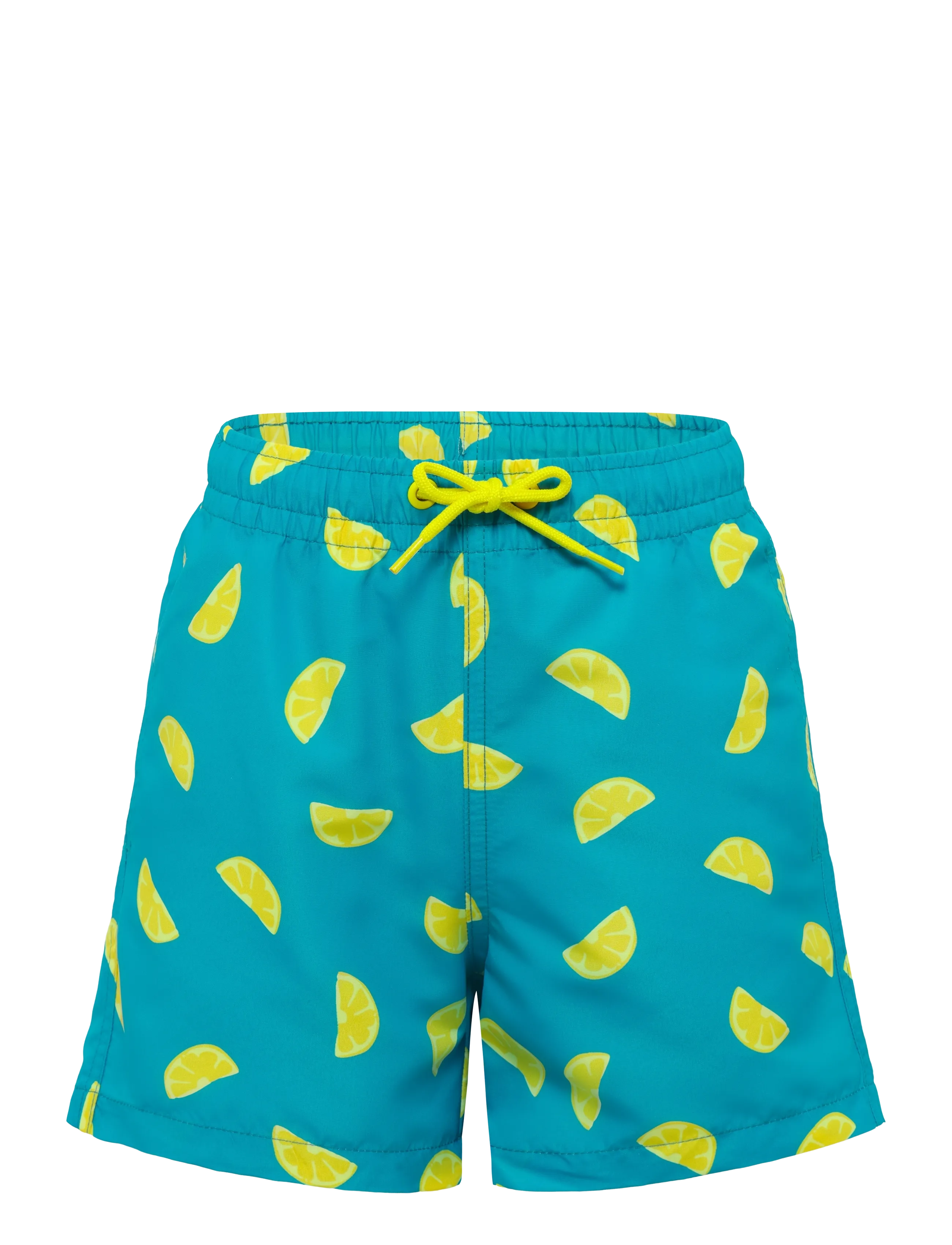 Mango Lemon-print swimming trunks - Badkläder - MEDIUM BLUE / blue