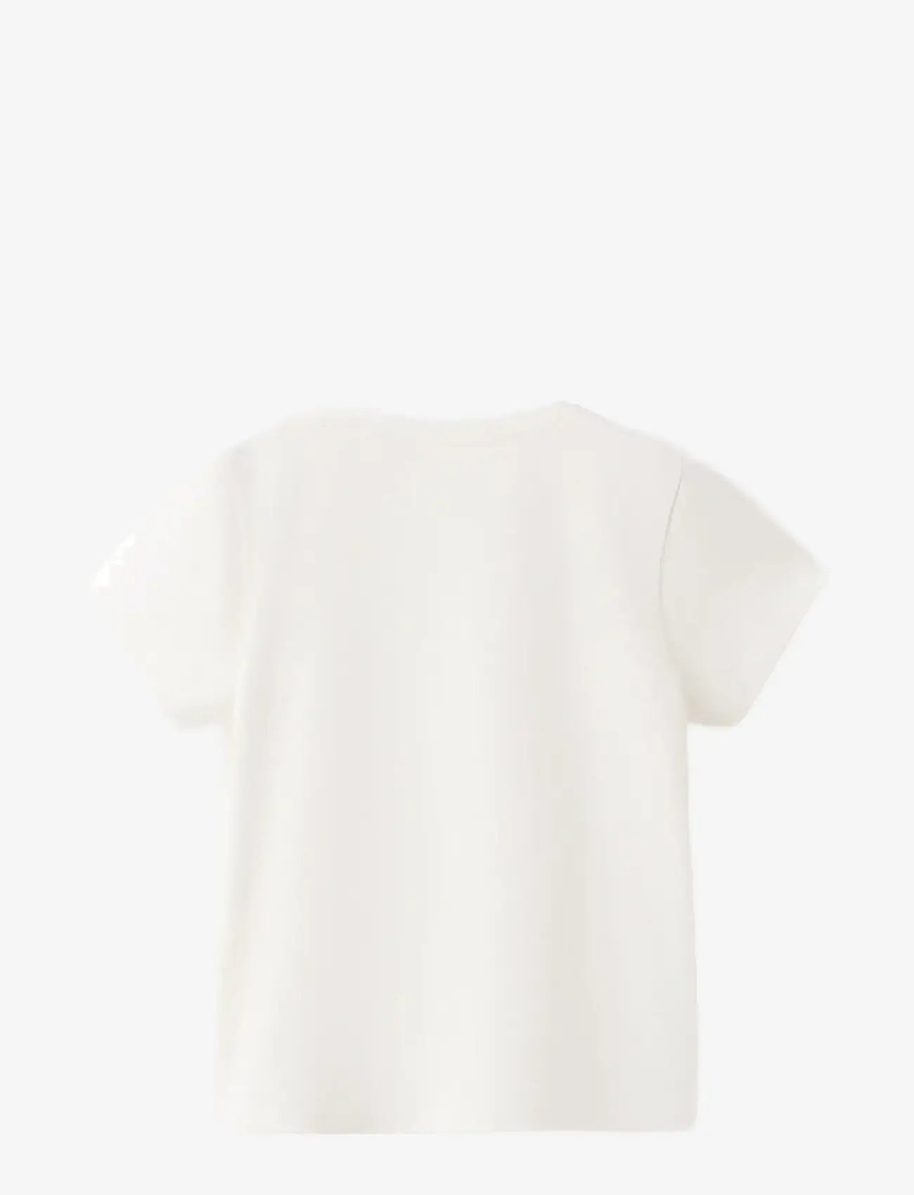 Mango - Cotton T-shirt with shell detail - short-sleeved t-shirts - natural white - 1