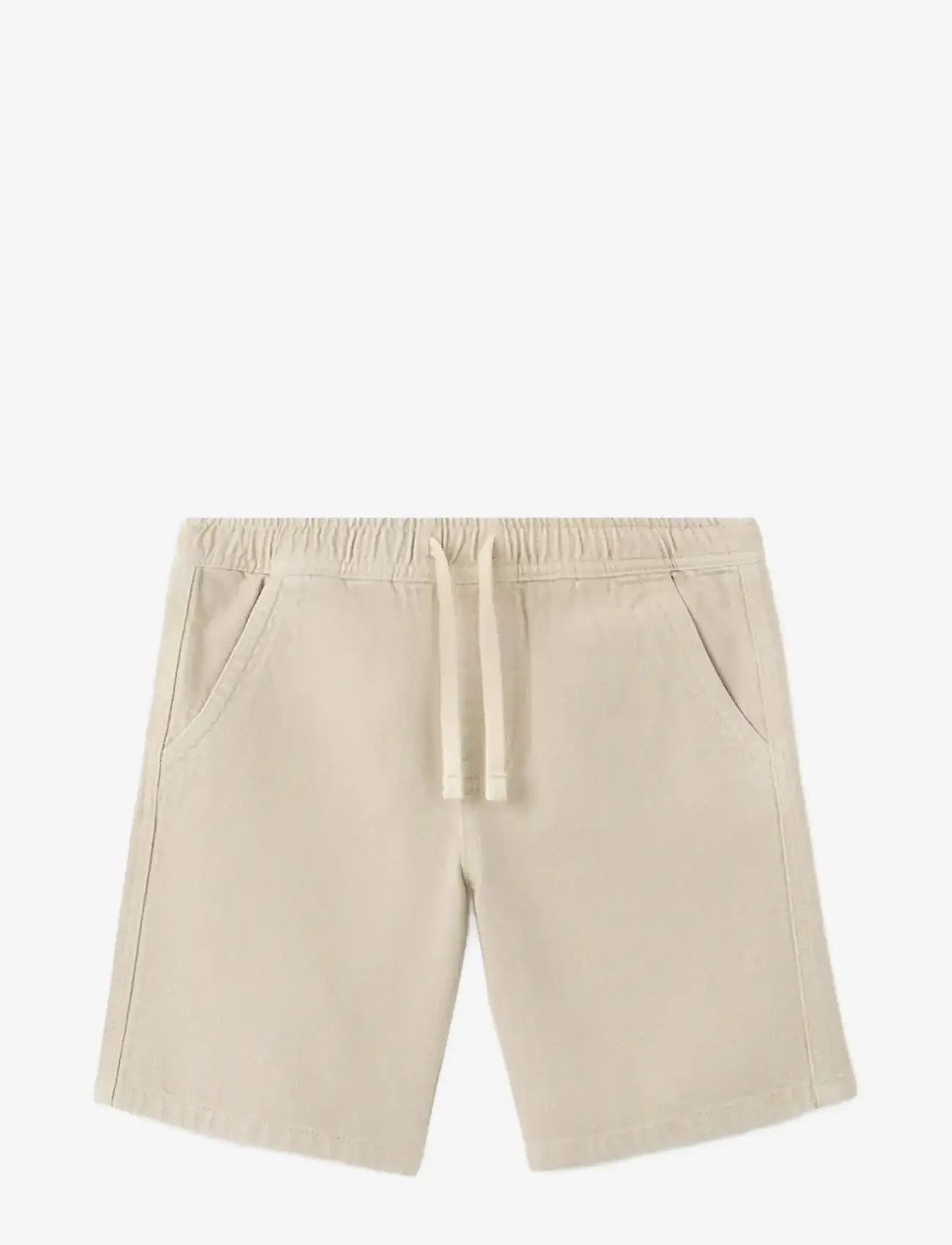 Mango - Straight cotton Bermuda shorts - casual shorts - lt pastel brown - 0