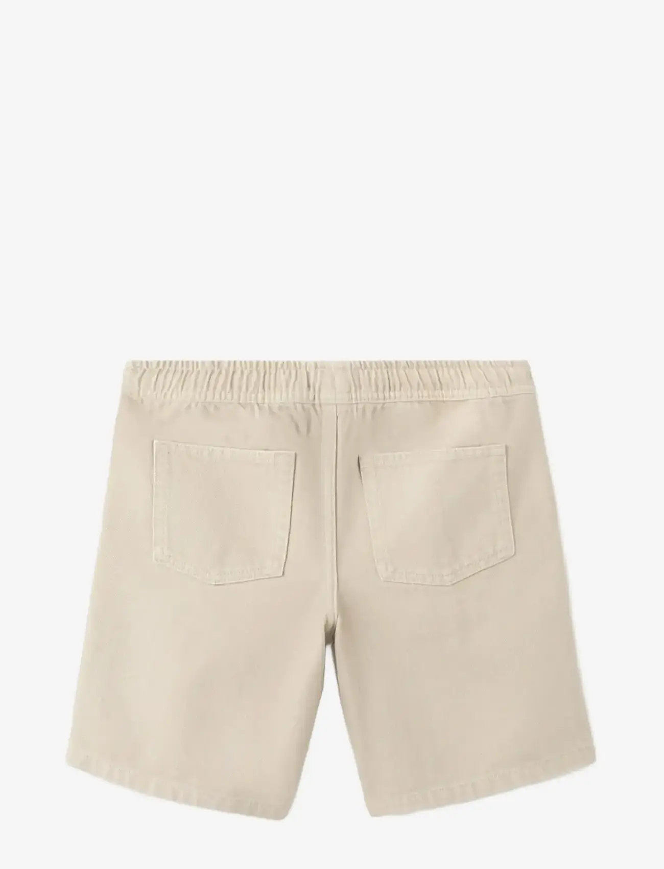 Mango - Straight cotton Bermuda shorts - casual shorts - lt pastel brown - 1