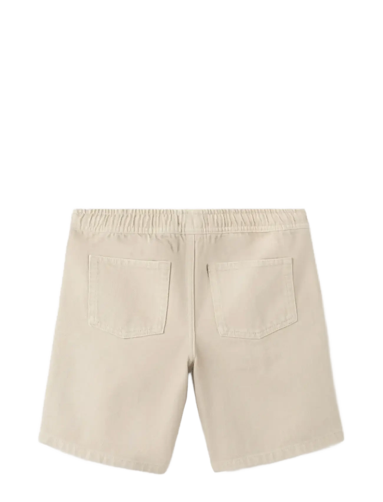 Mango - Straight cotton Bermuda shorts - sommarfynd - lt pastel brown - 1