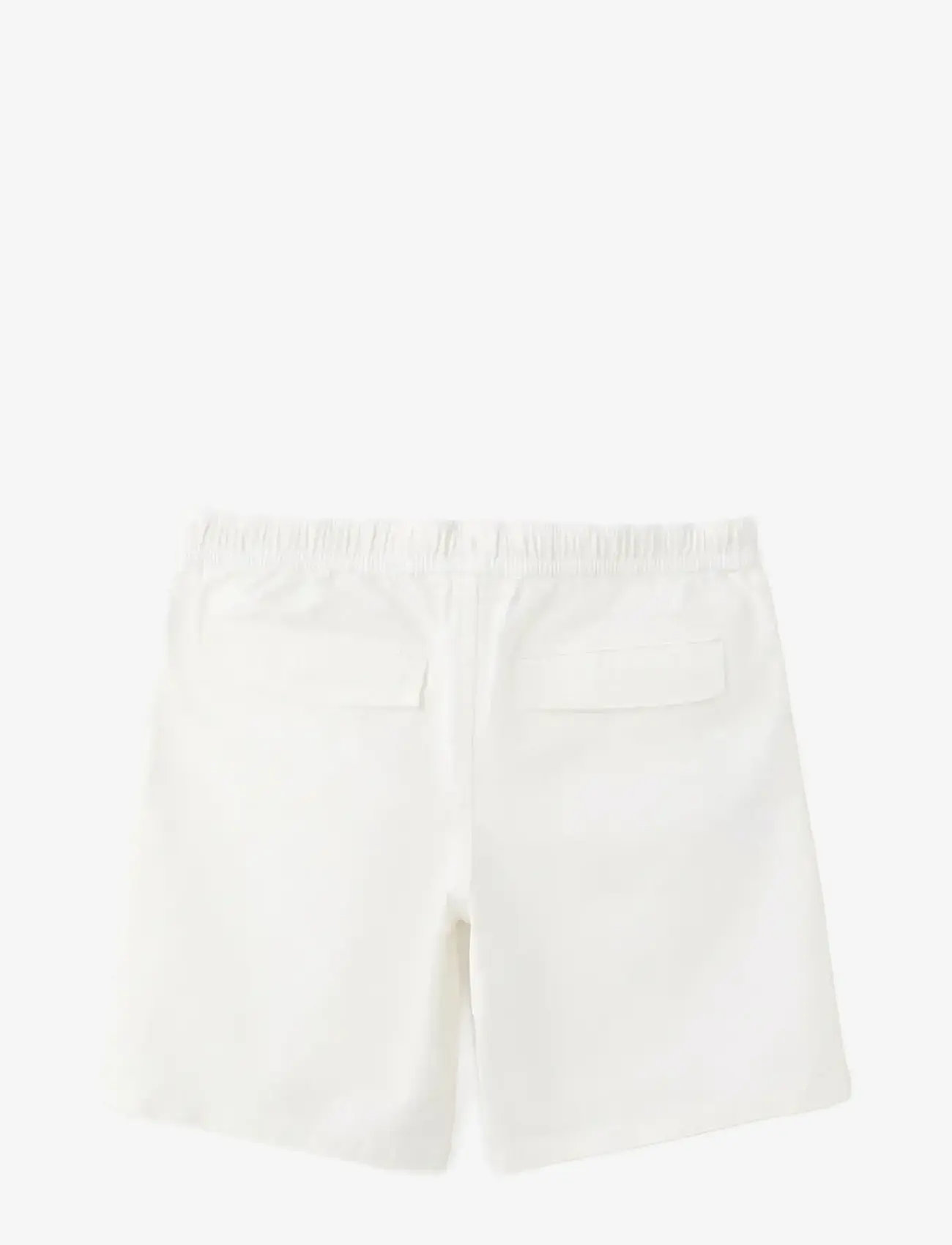 Mango - Cotton shorts with drawstring - casual shorts - natural white - 1