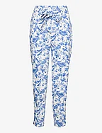 Bow printed trouser - OFFWHITE