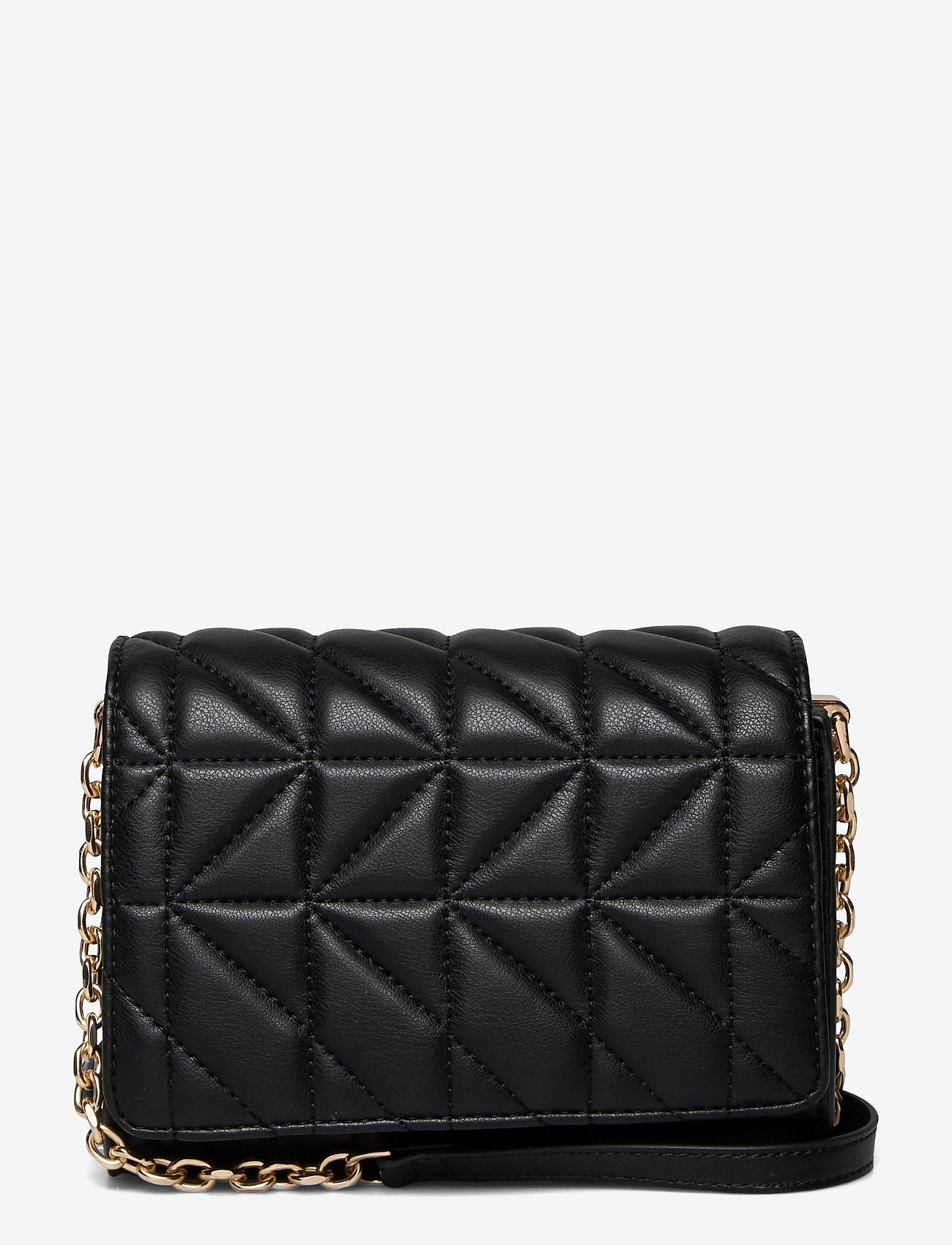 Quilted shoulder bag - BLACK