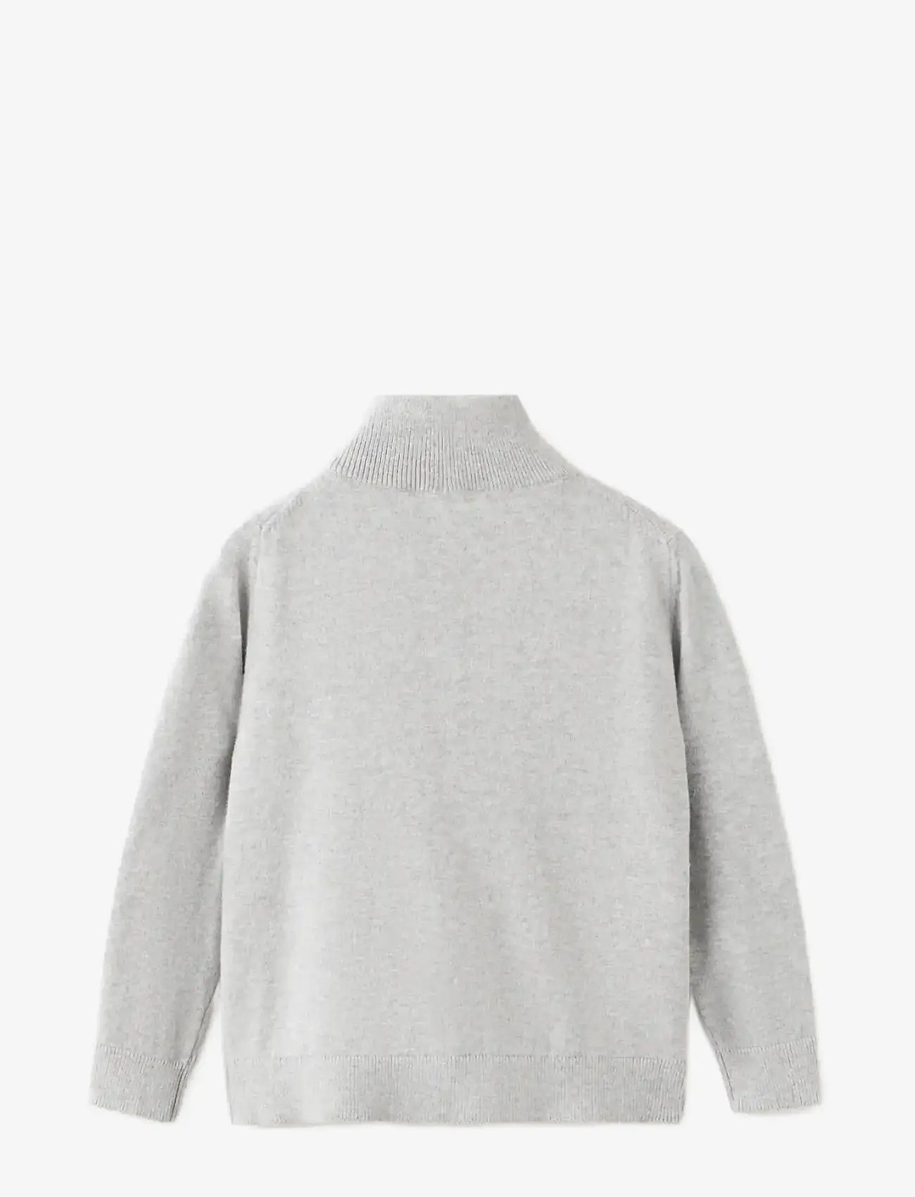 Mango - Perkins-neck sweater - trøjer - medium grey - 1