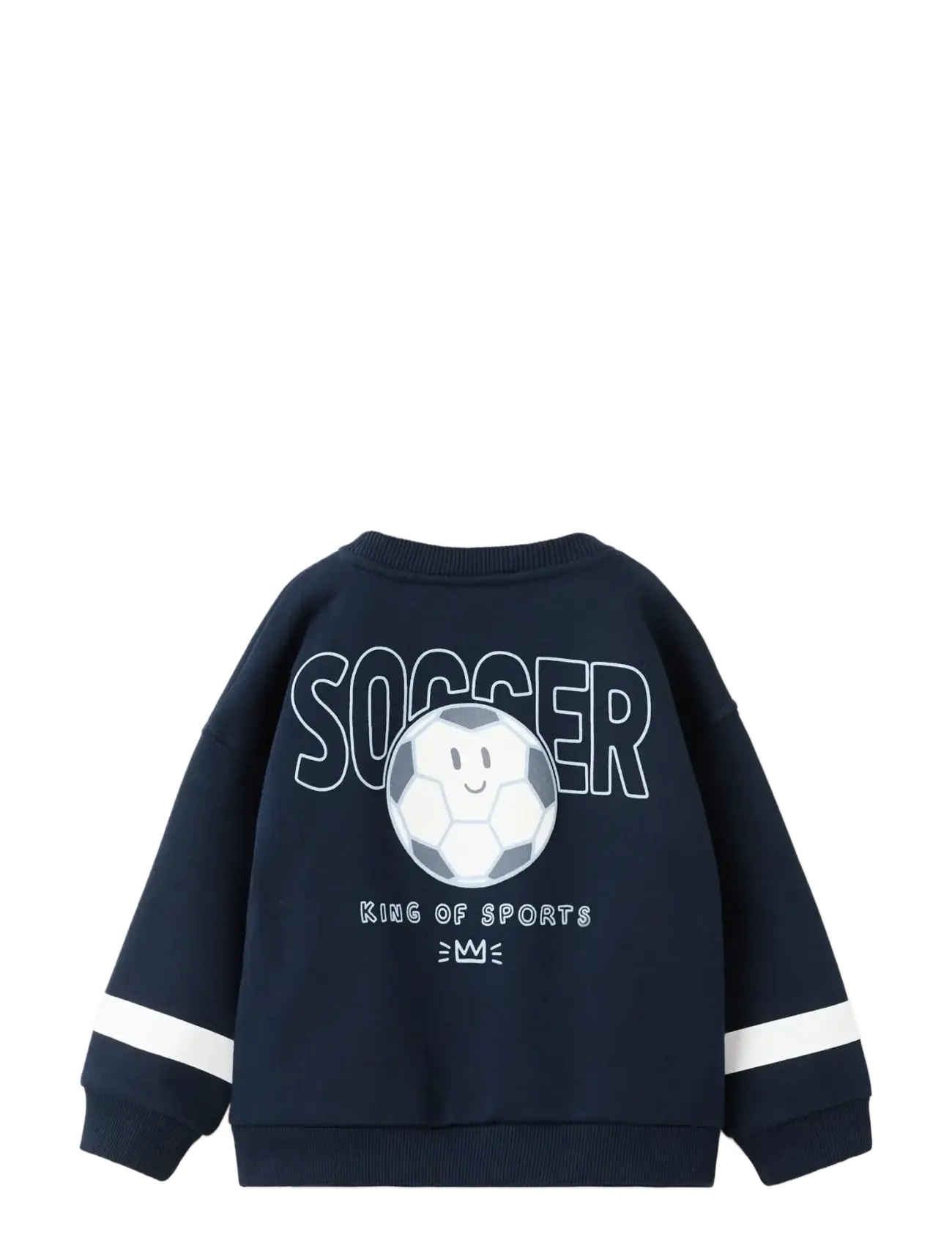 Mango - Printed cotton sweatshirt - sweatshirts - navy - 2
