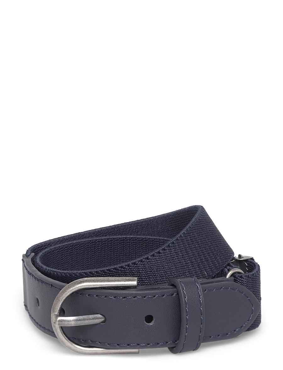 Mango - Appliqué elastic belt - bælter - navy - 0