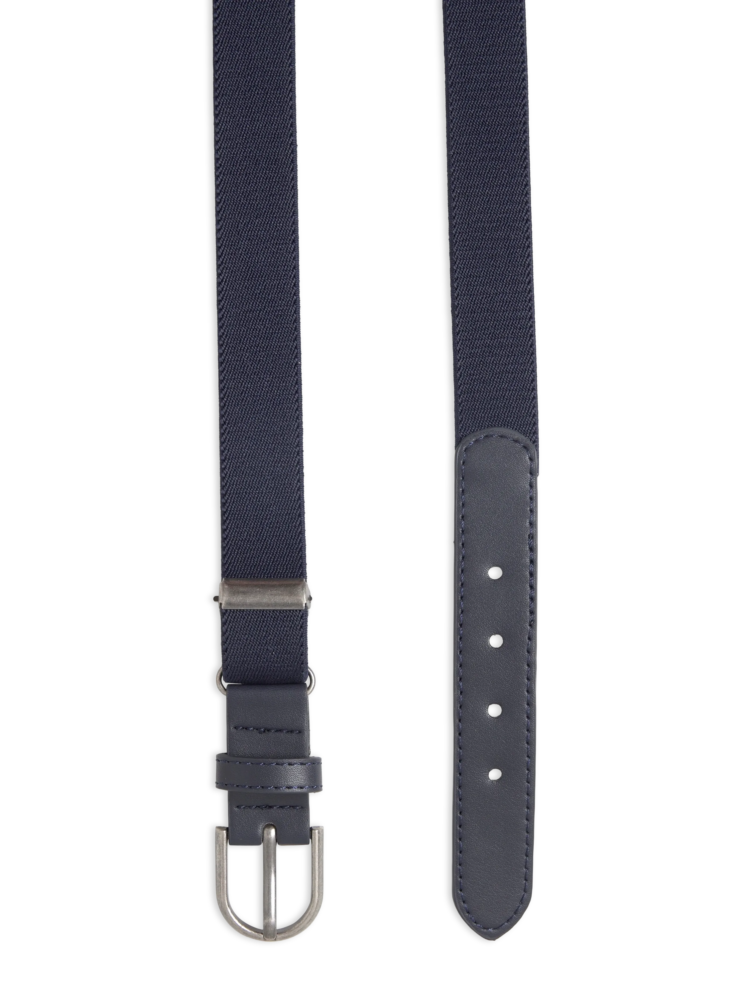 Mango - Appliqué elastic belt - bælter - navy - 1